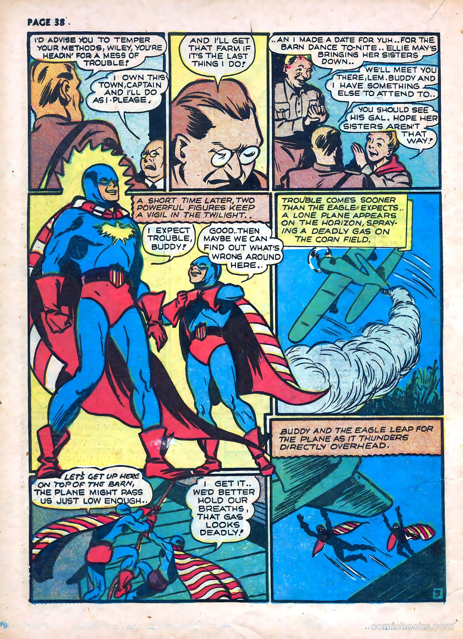 The Eagle #1 (1941) — page 40 of 68