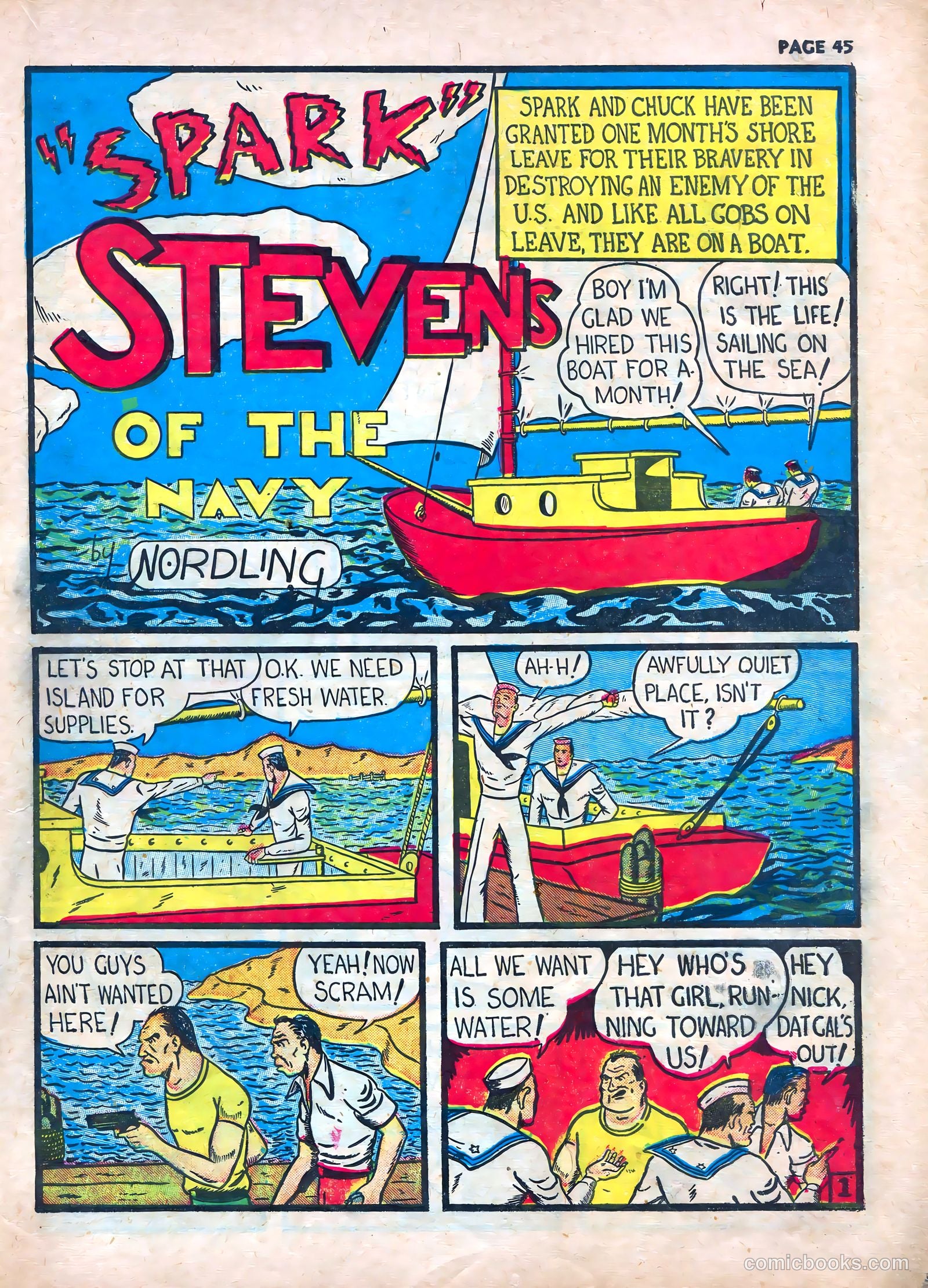 The Eagle #1 (1941) — page 47 of 68