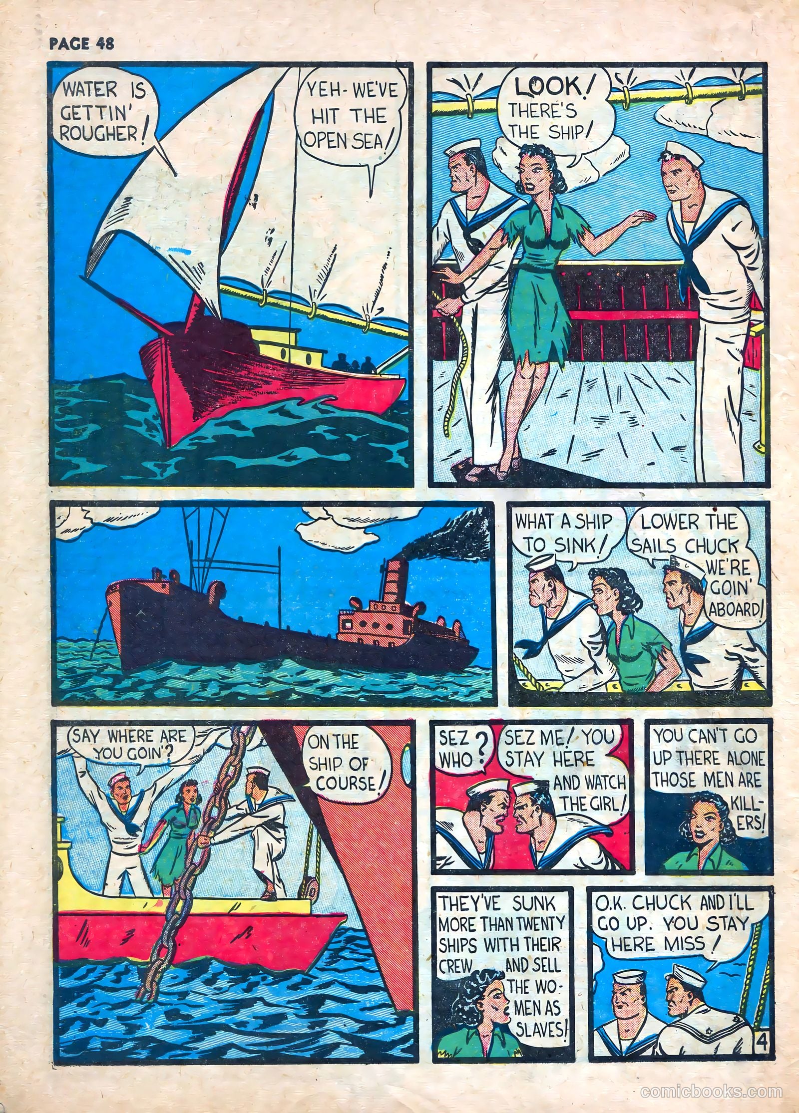 The Eagle #1 (1941) — page 50 of 68