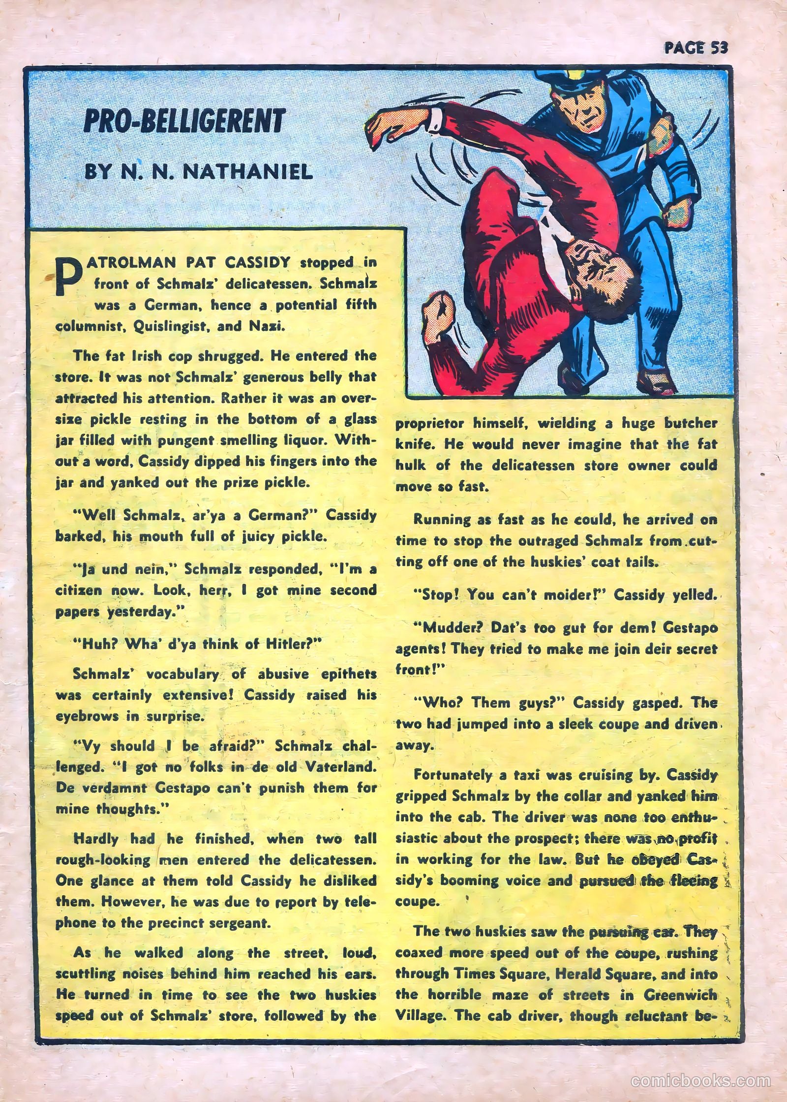 The Eagle #1 (1941) — page 55 of 68