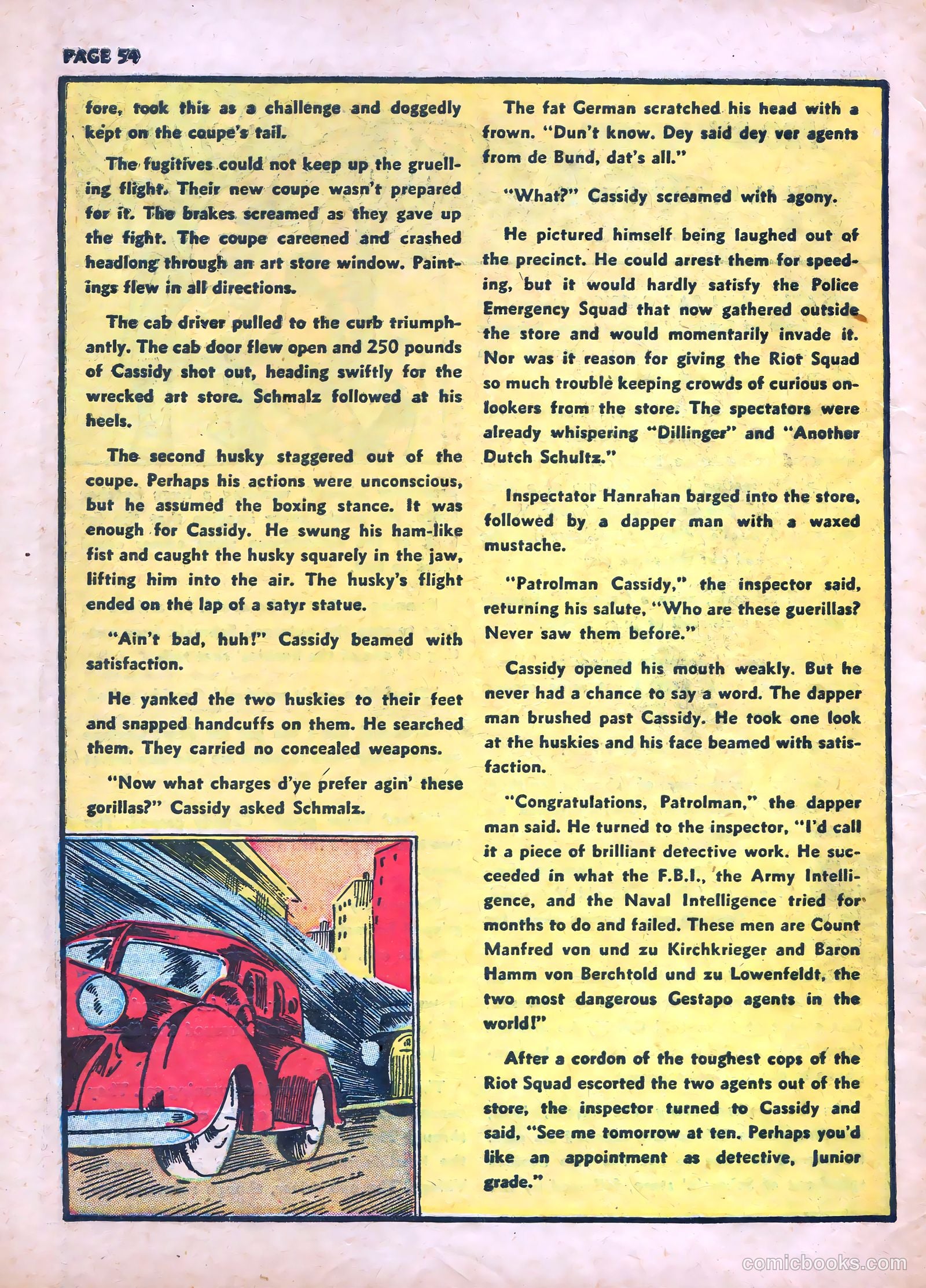 The Eagle #1 (1941) — page 56 of 68