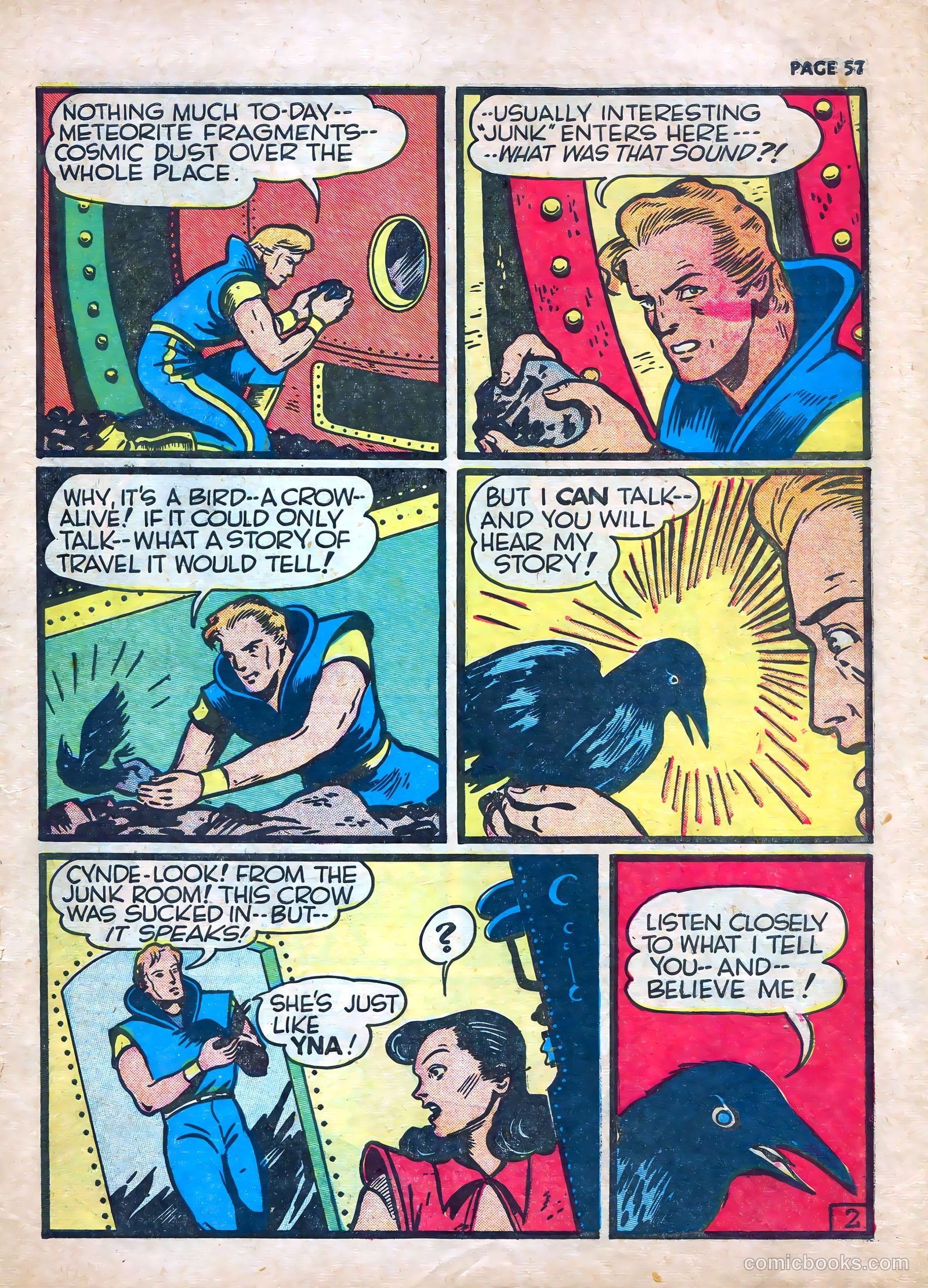 The Eagle #1 (1941) — page 59 of 68