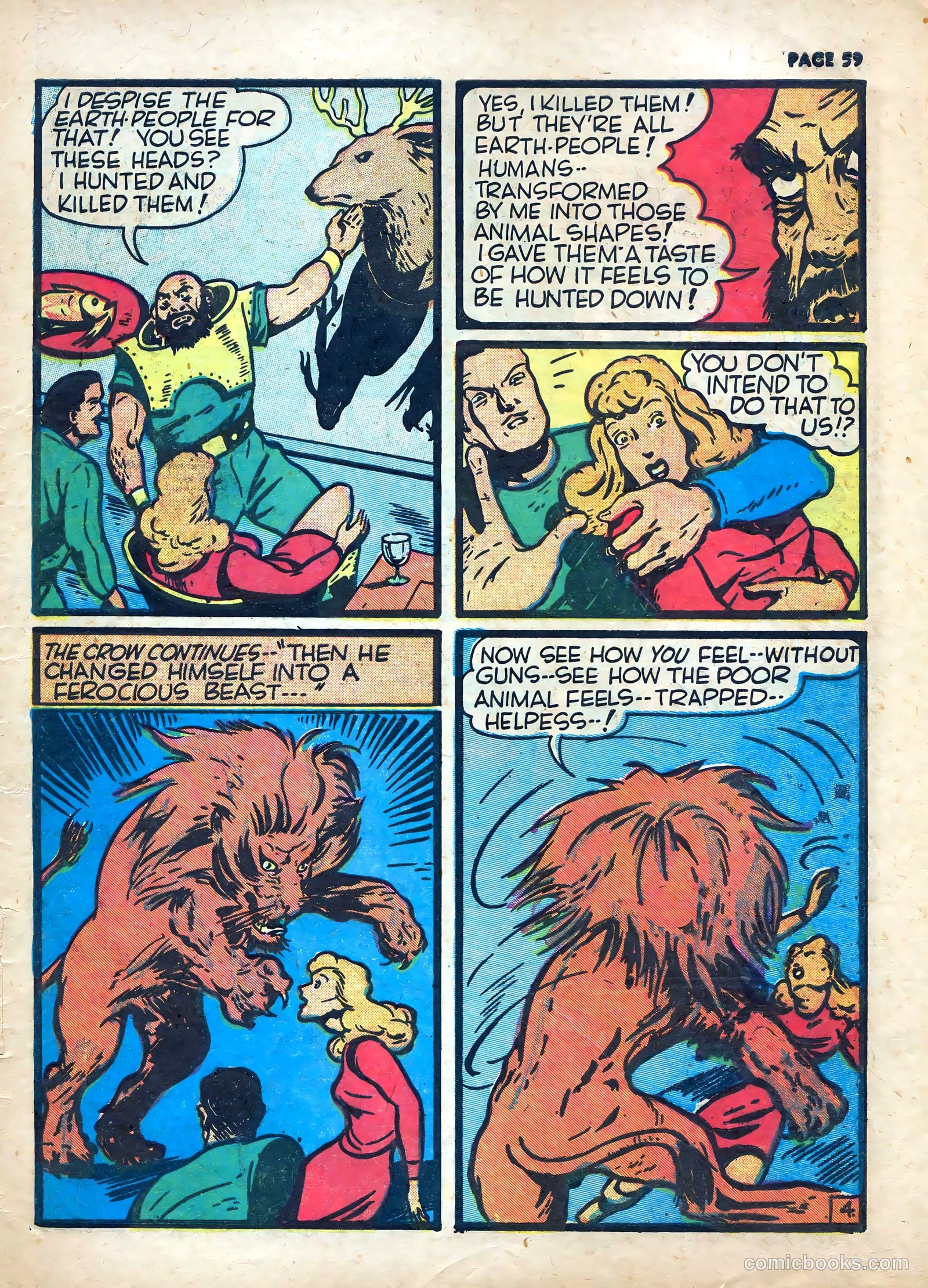 The Eagle #1 (1941) — page 61 of 68