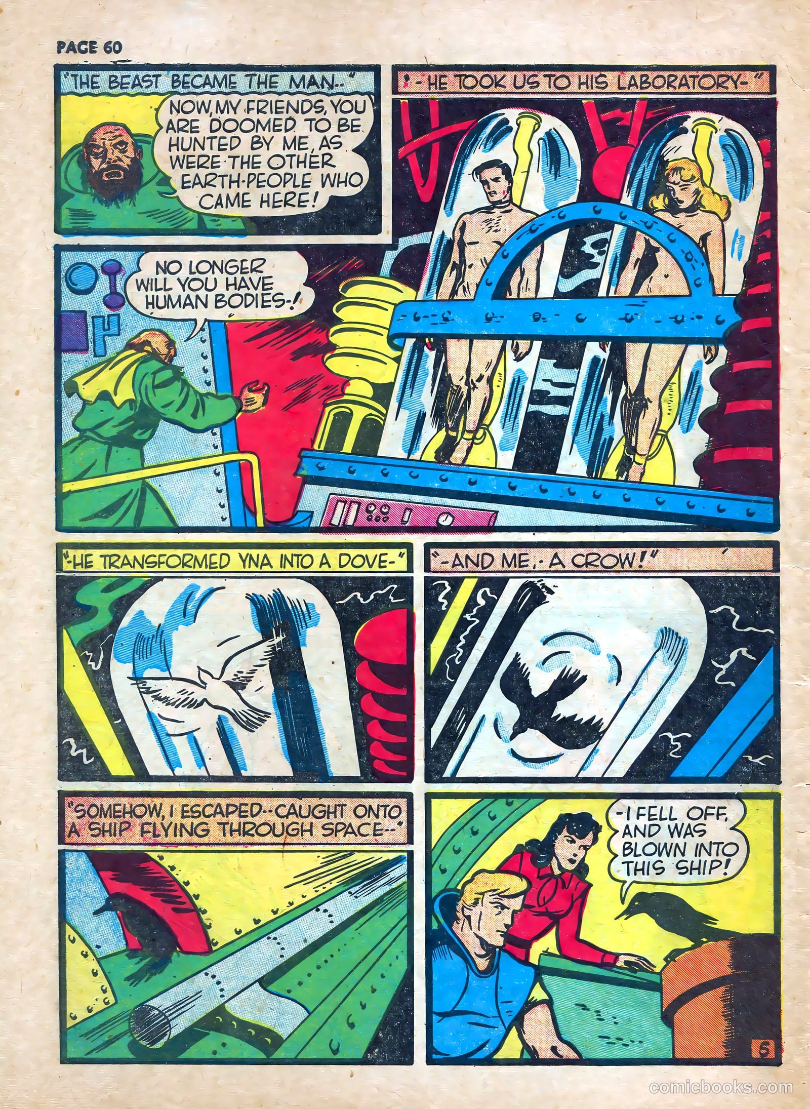 The Eagle #1 (1941) — page 62 of 68