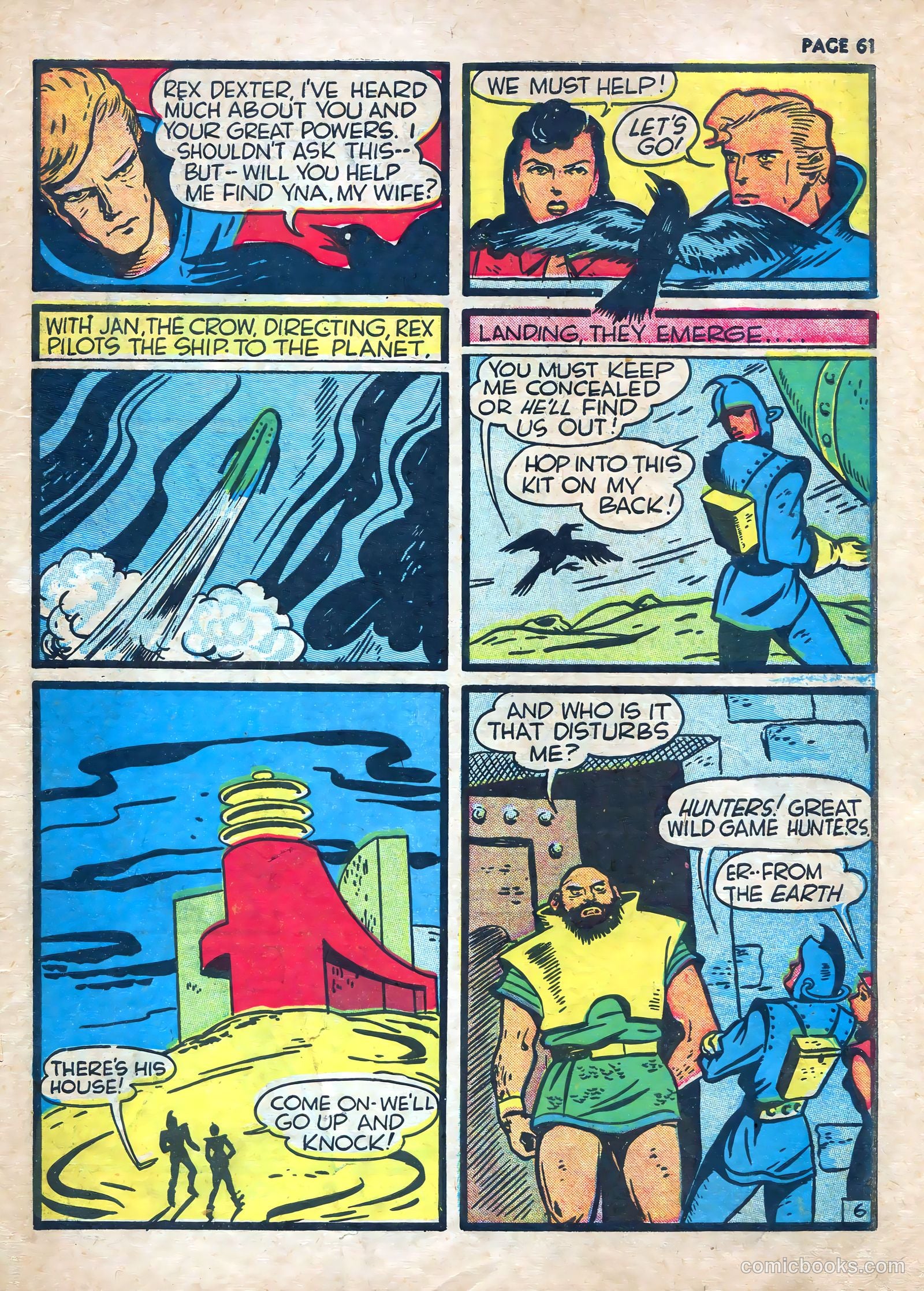 The Eagle #1 (1941) — page 63 of 68