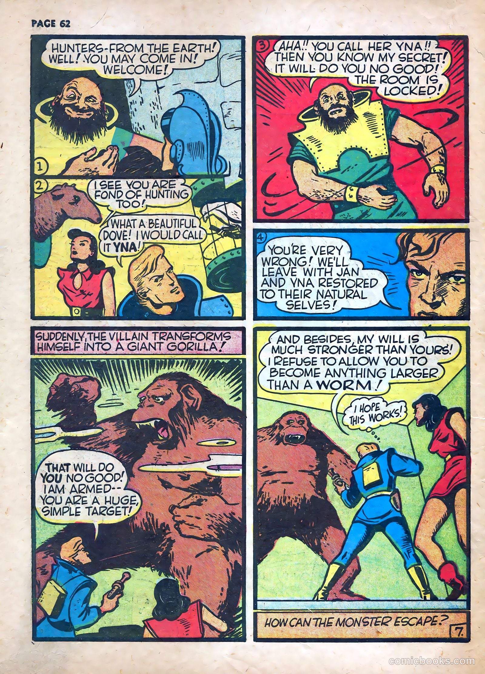 The Eagle #1 (1941) — page 64 of 68