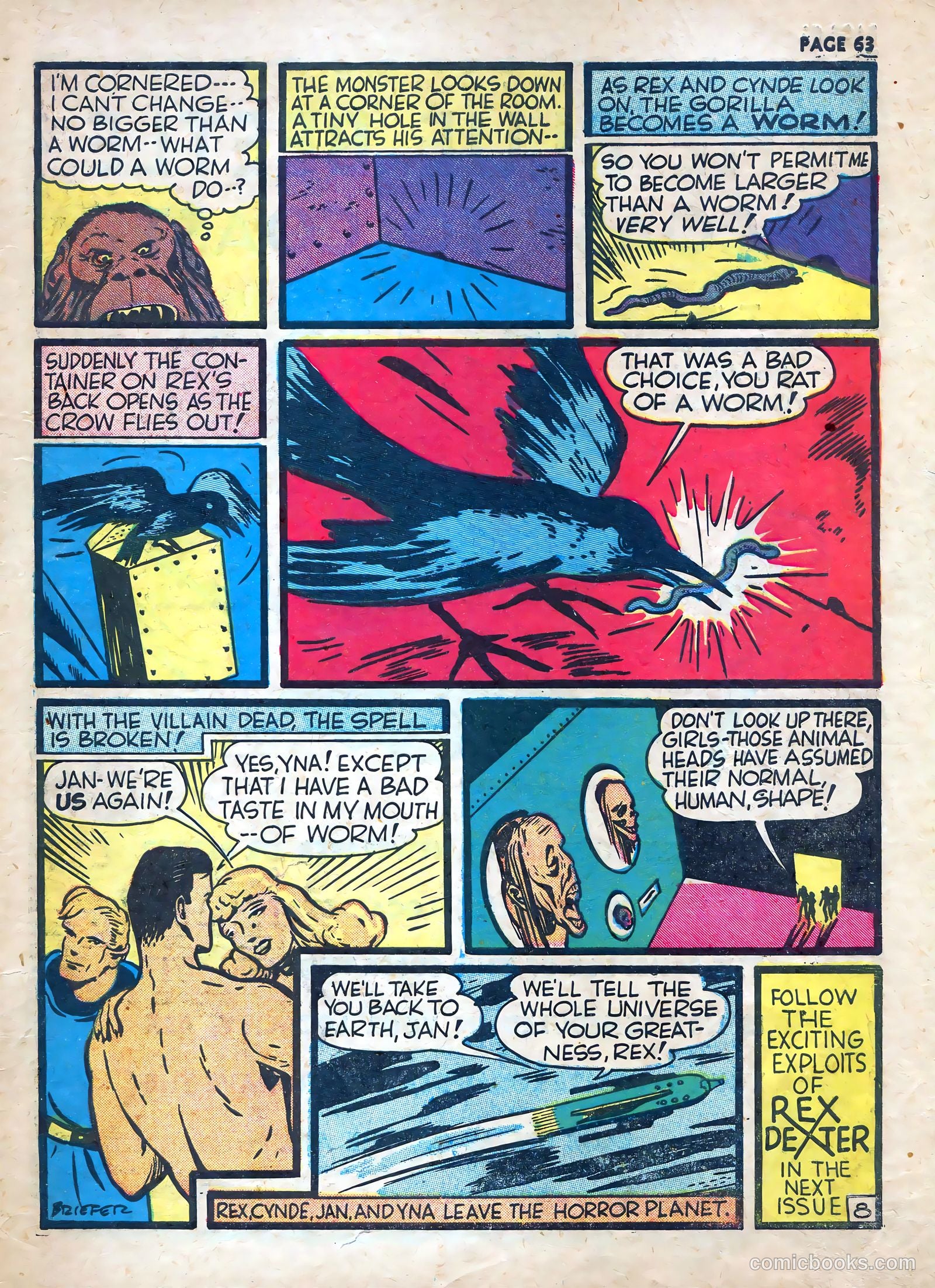 The Eagle #1 (1941) — page 65 of 68