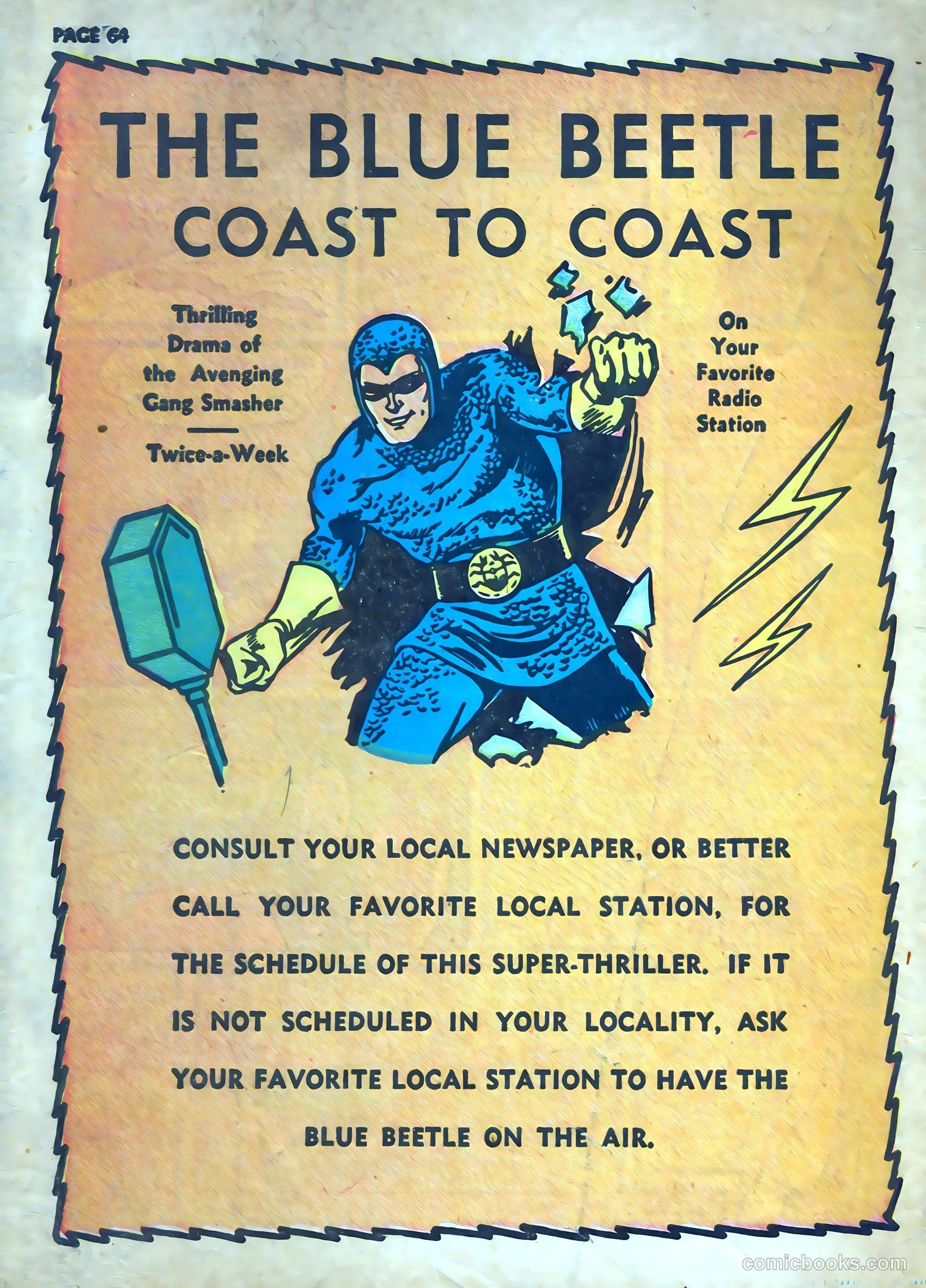 The Eagle #1 (1941) — page 66 of 68
