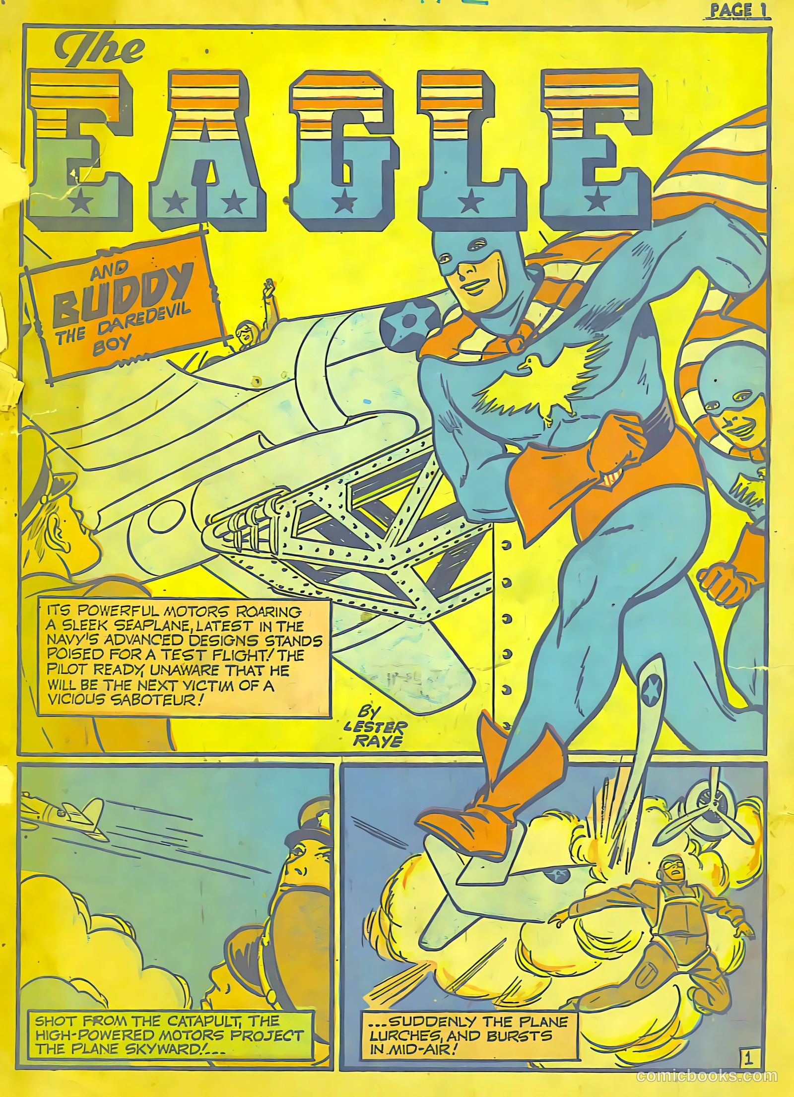 The Eagle #2 (1941) — page 3 of 61