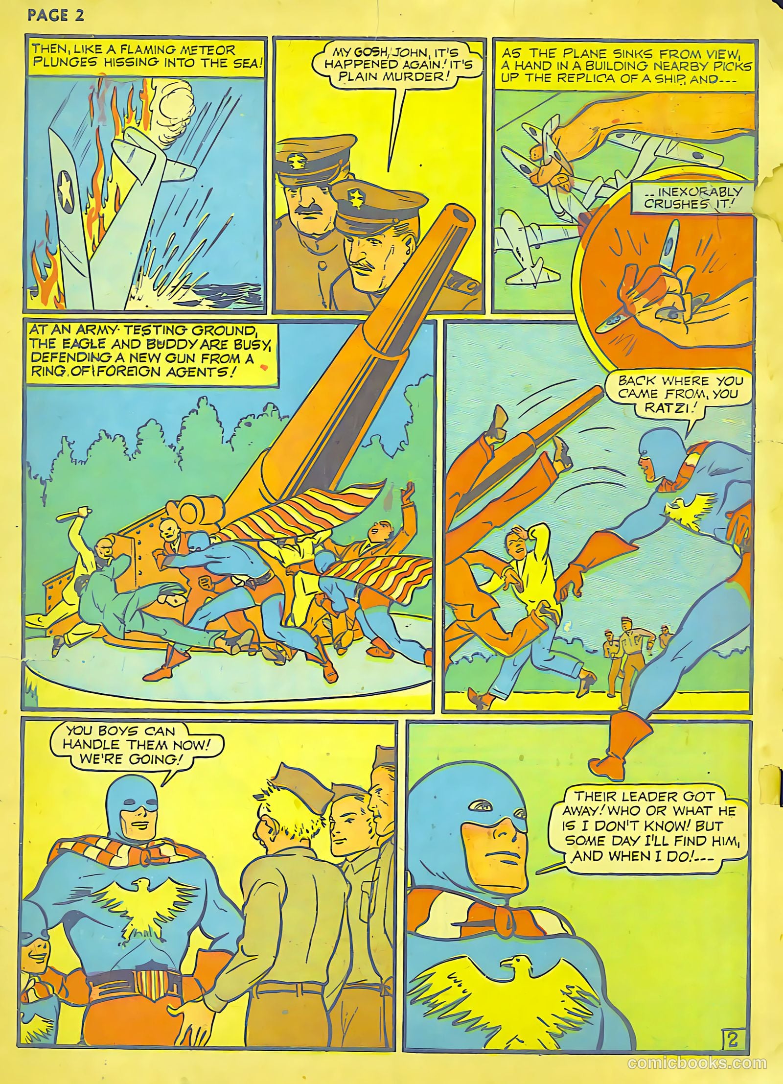 The Eagle #2 (1941) — page 4 of 61