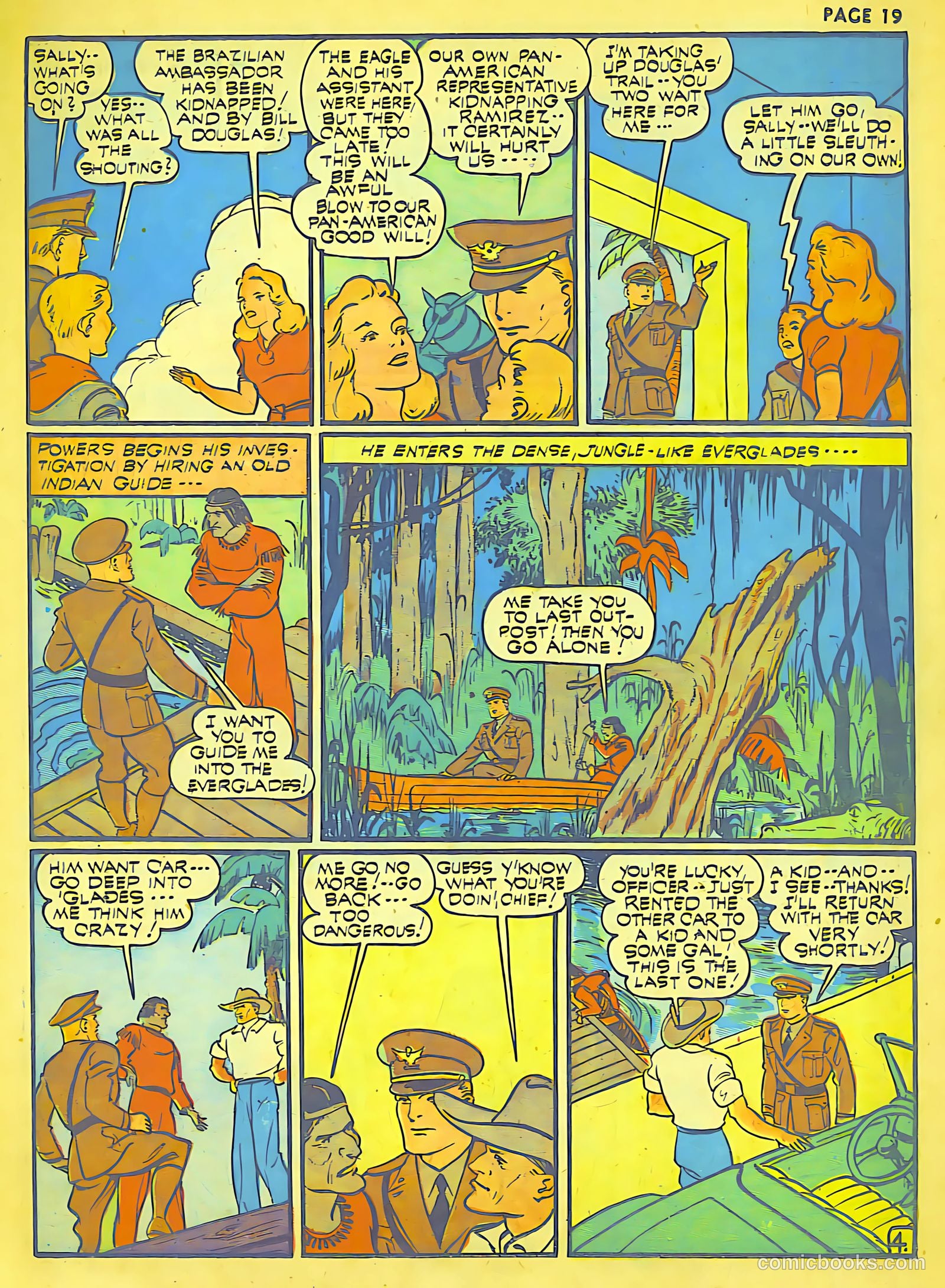 The Eagle #2 (1941) — page 21 of 61