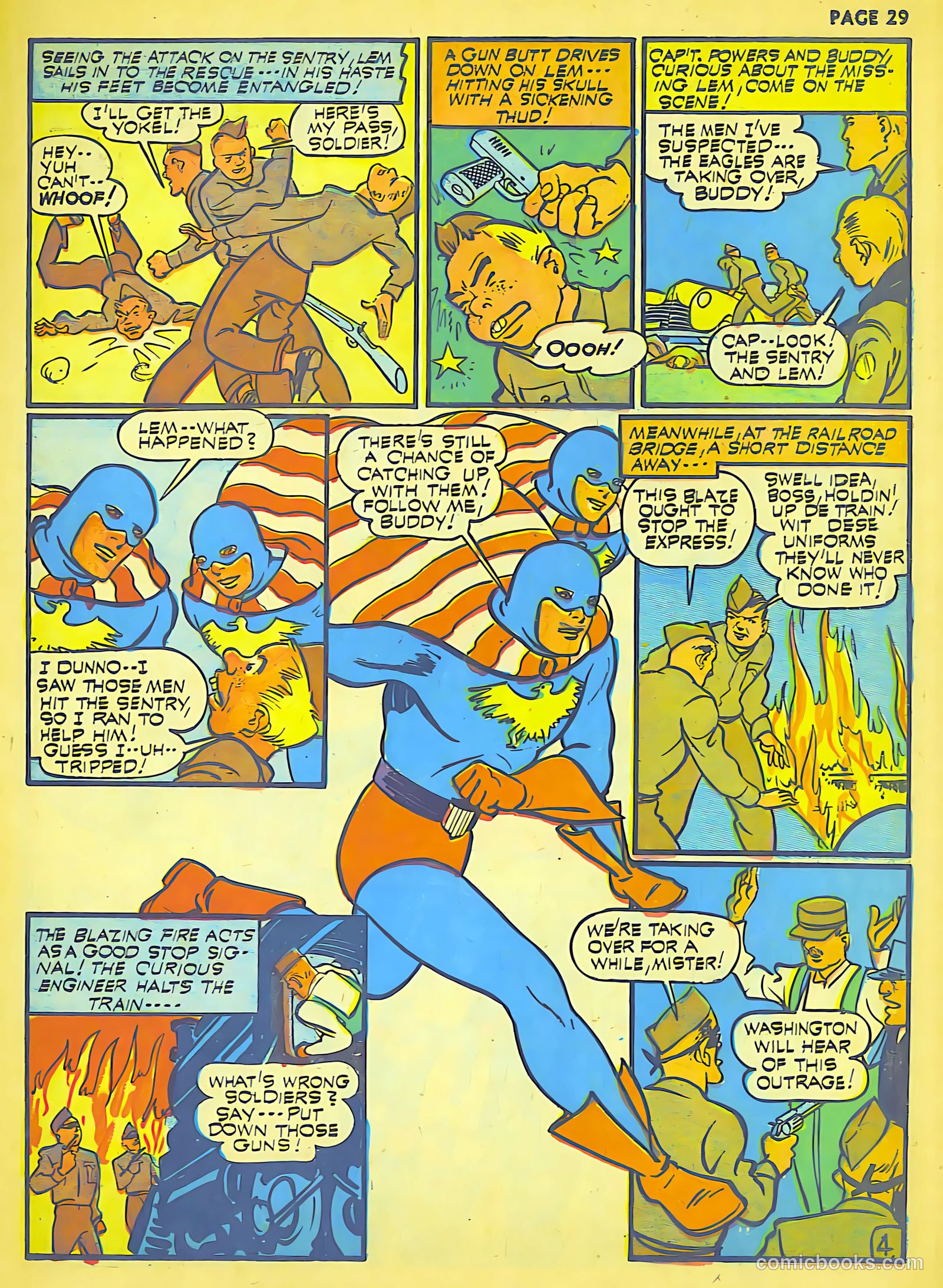 The Eagle #2 (1941) — page 31 of 61