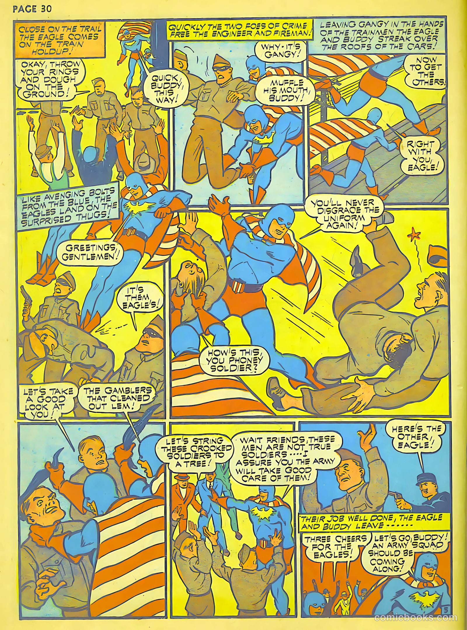 The Eagle #2 (1941) — page 32 of 61