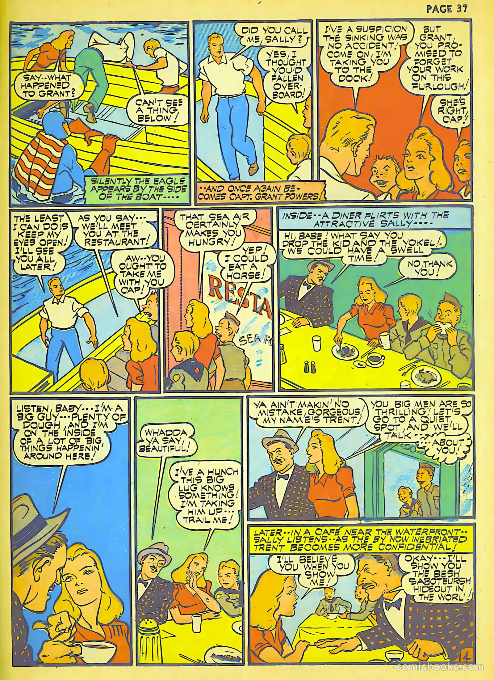 The Eagle #2 (1941) — page 37 of 61