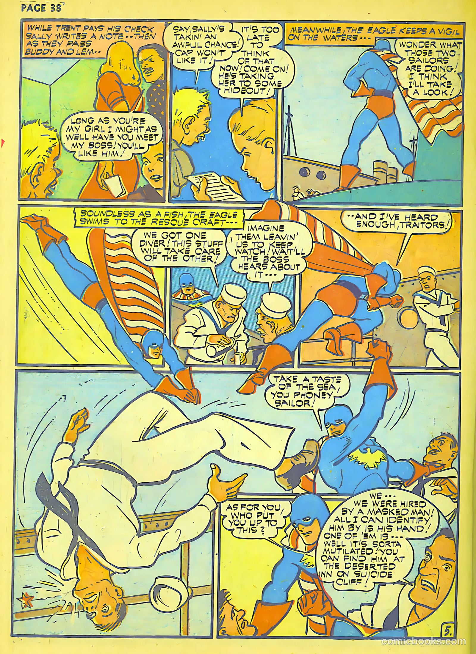 The Eagle #2 (1941) — page 38 of 61