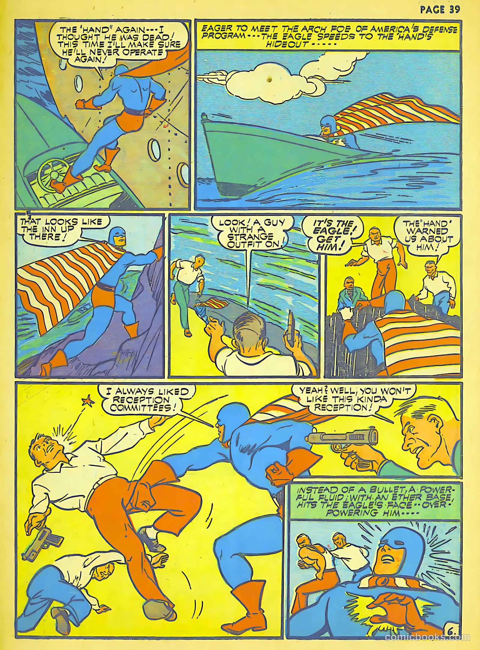 The Eagle #2 (1941) — page 39 of 61