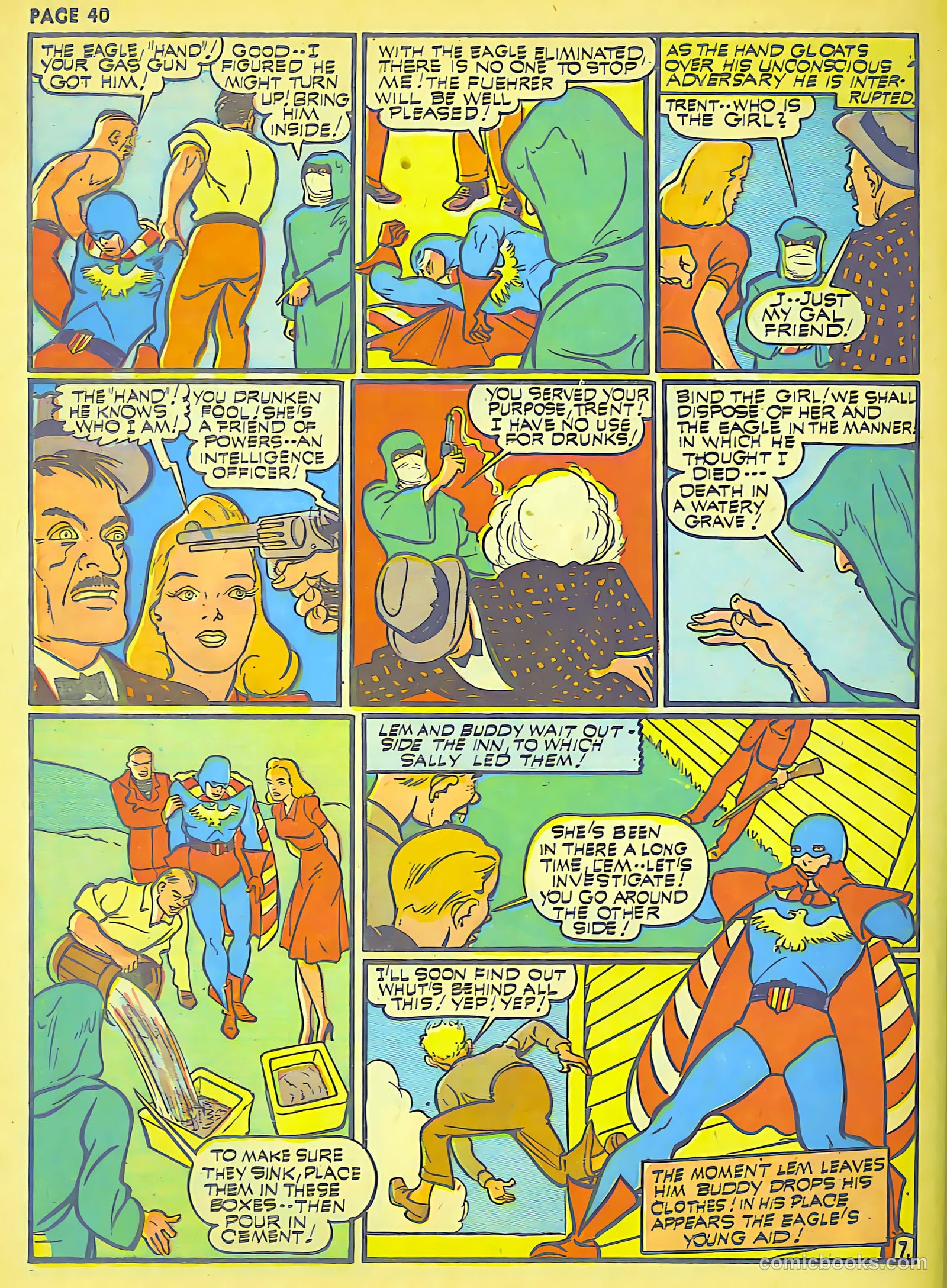 The Eagle #2 (1941) — page 40 of 61