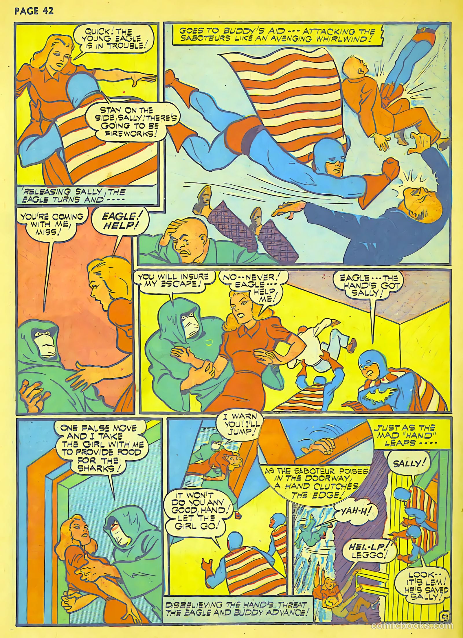 The Eagle #2 (1941) — page 42 of 61