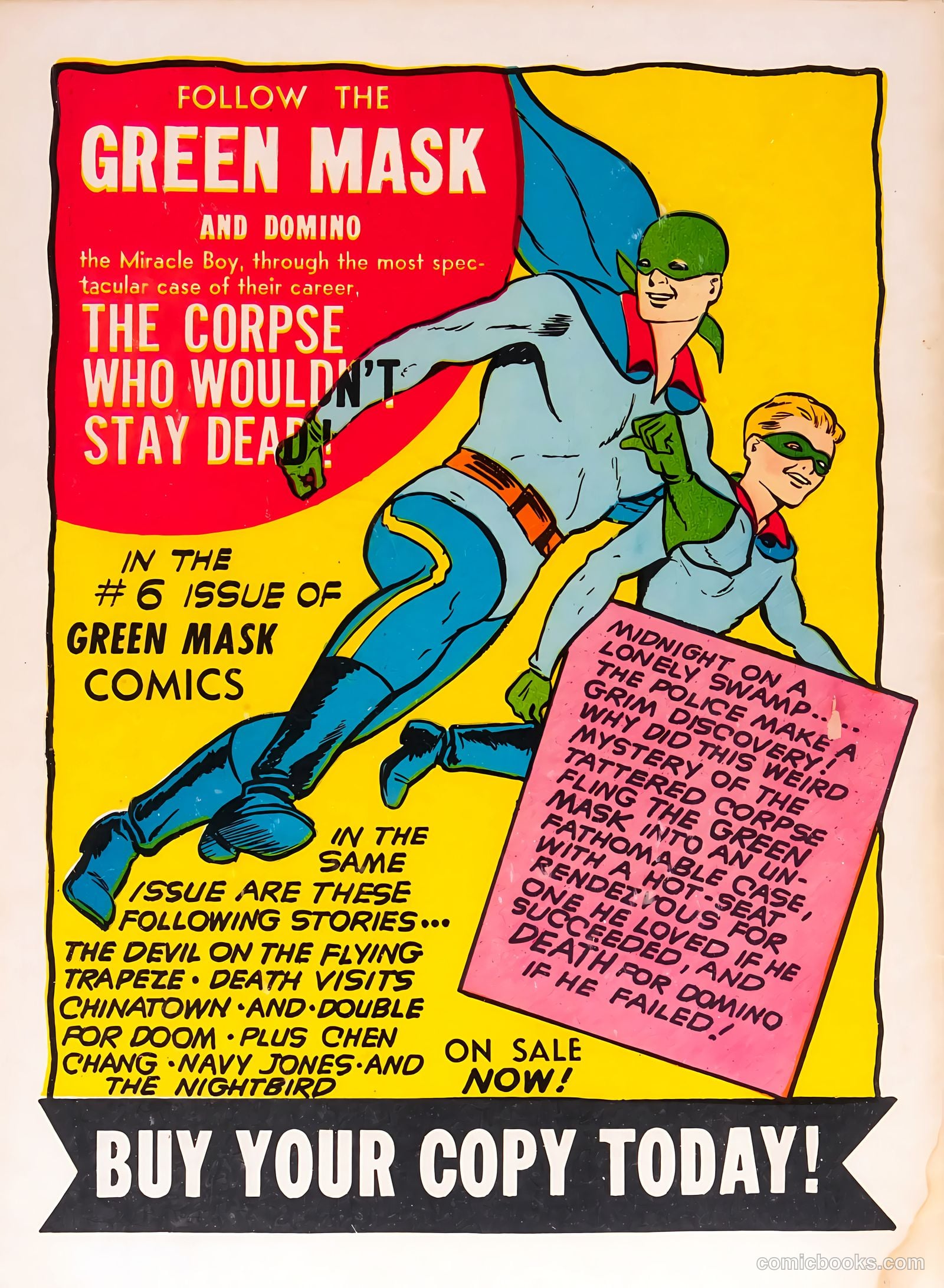 The Eagle #2 (1941) — page 61 of 61