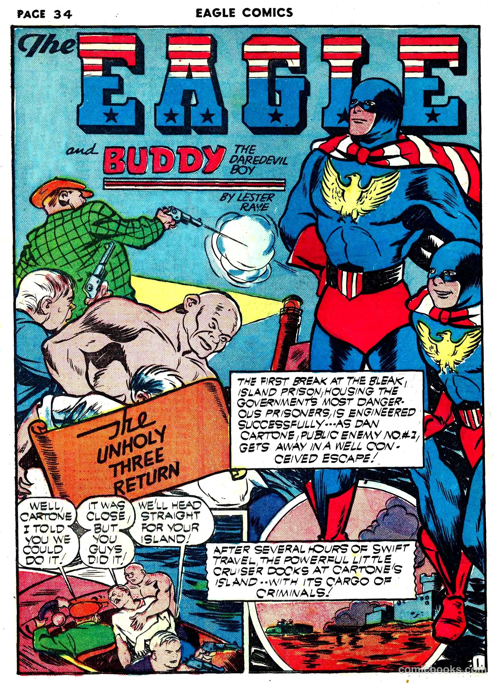 The Eagle #3 (1941) — page 36 of 68