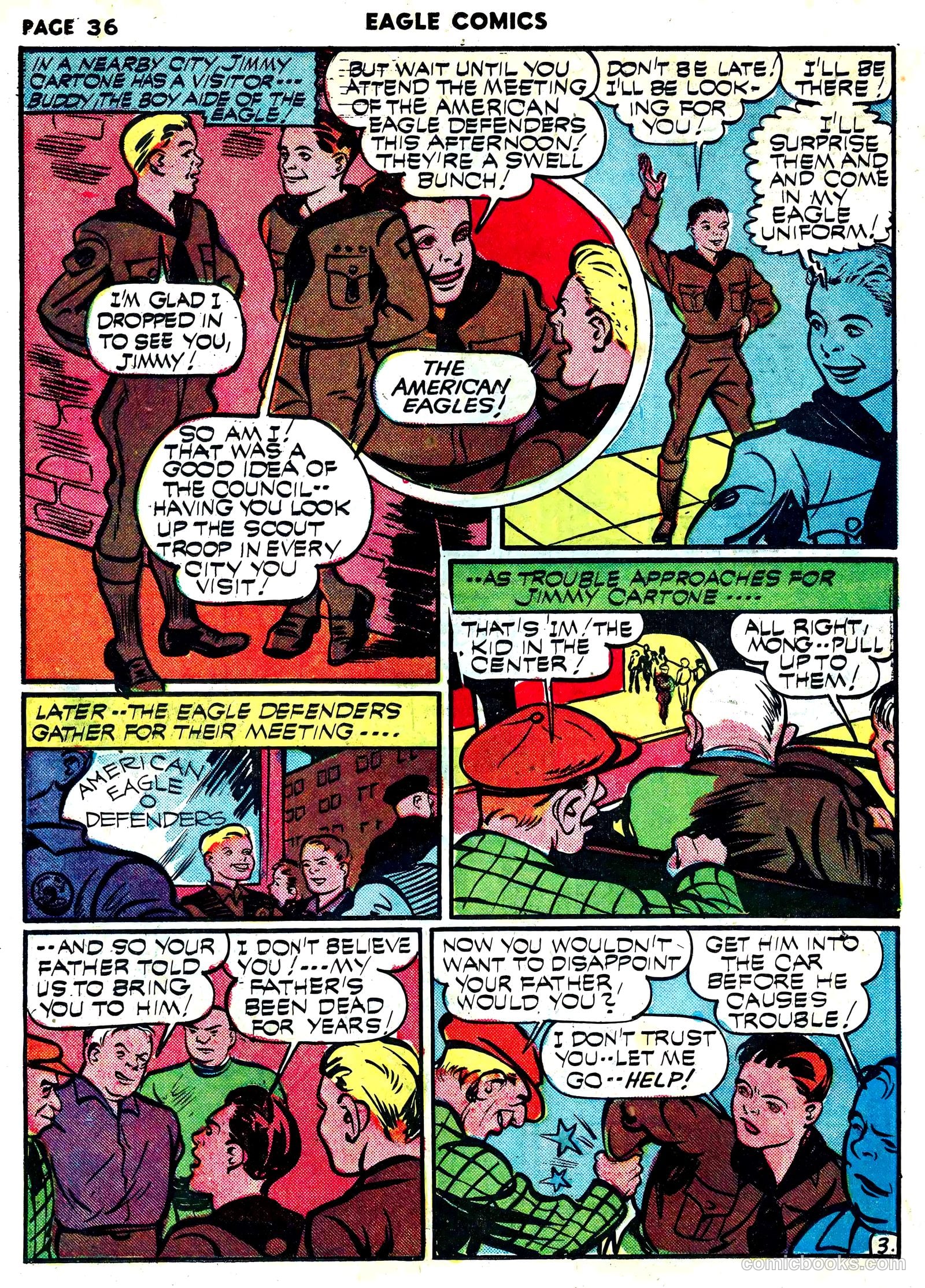 The Eagle #3 (1941) — page 38 of 68