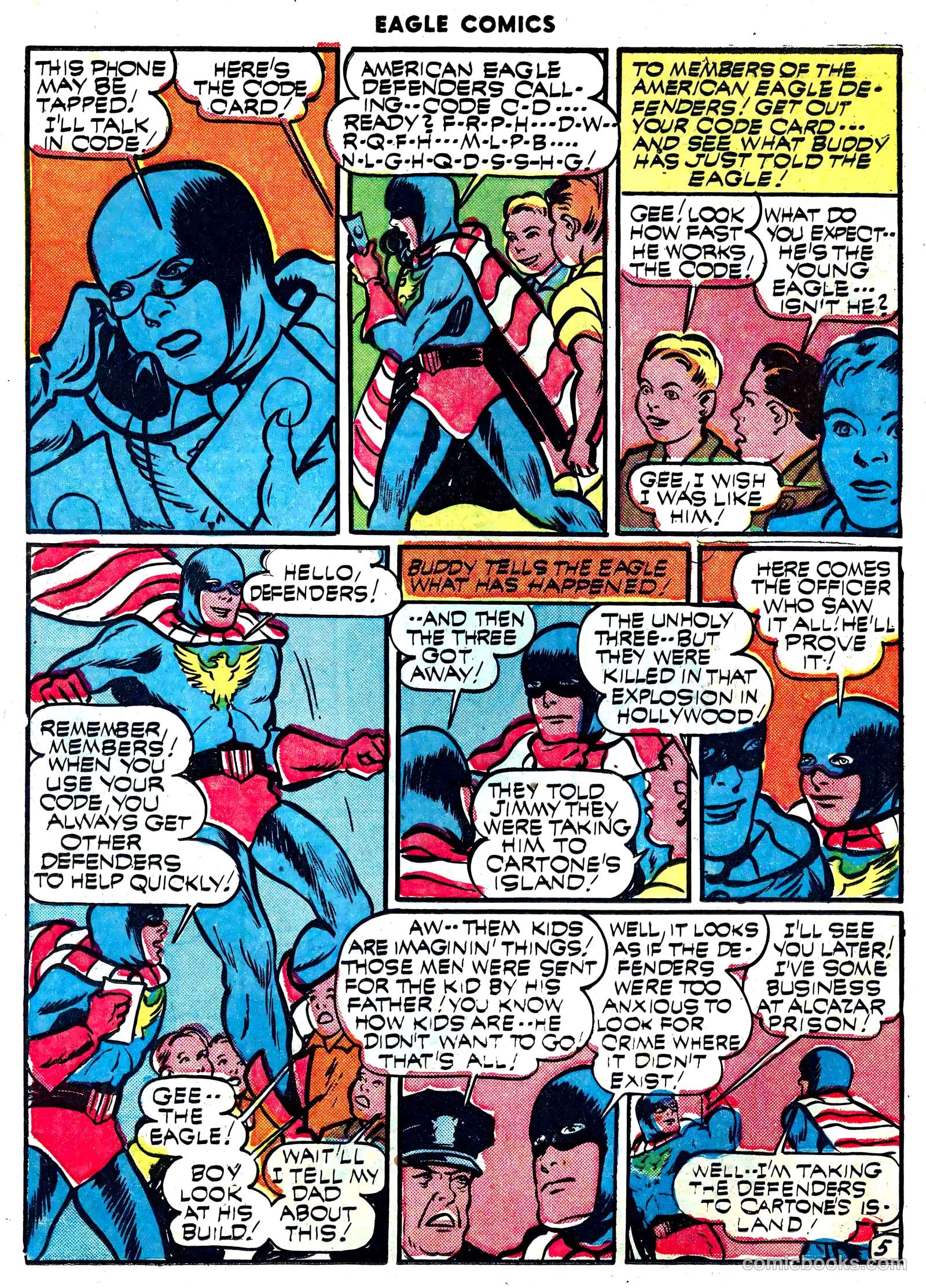 The Eagle #3 (1941) — page 40 of 68