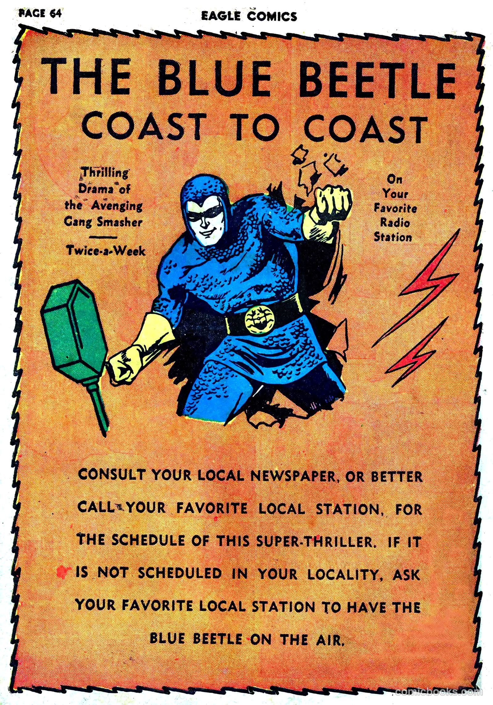 The Eagle #3 (1941) — page 66 of 68