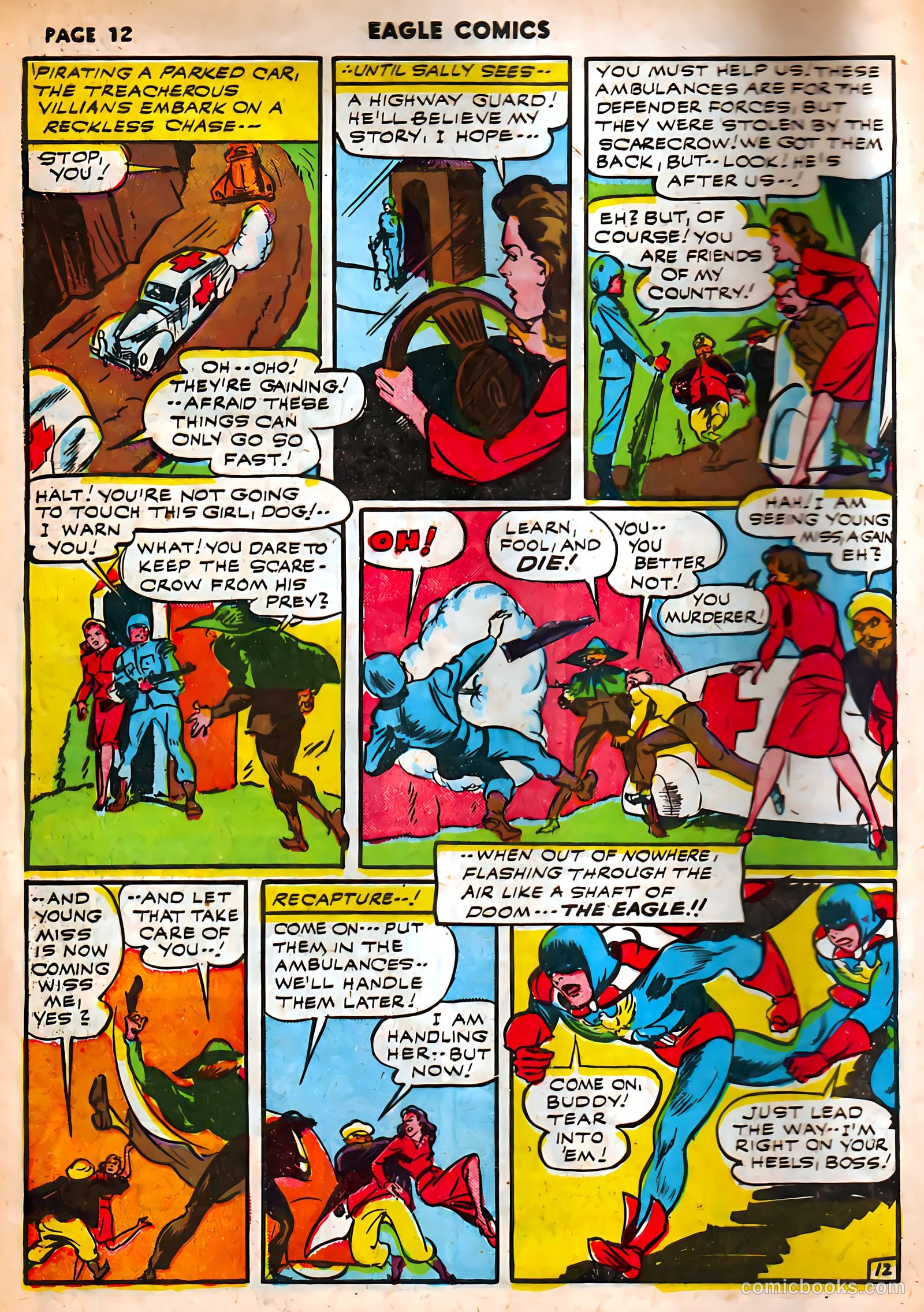 The Eagle #4 (1942) — page 13 of 65
