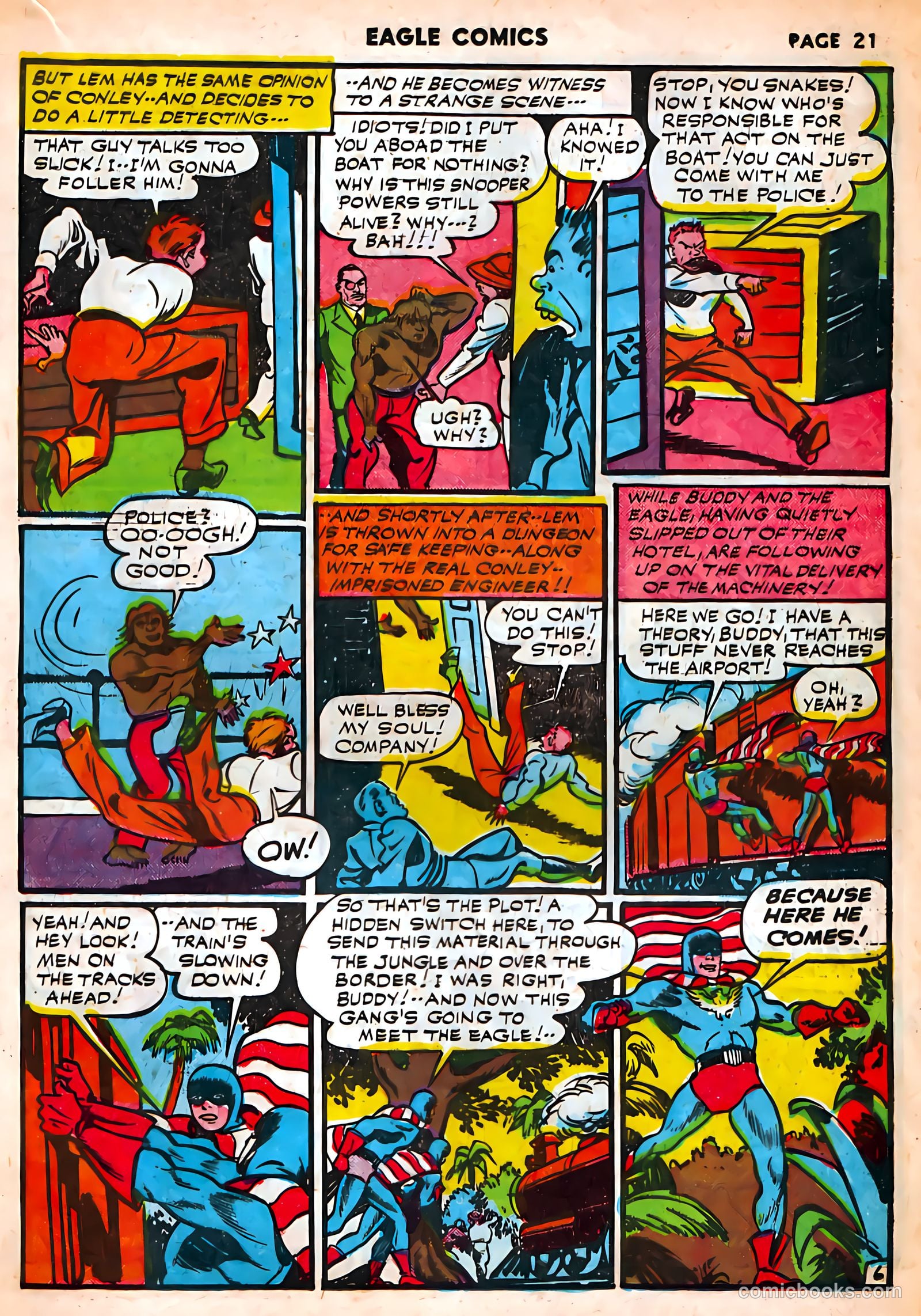 The Eagle #4 (1942) — page 22 of 65