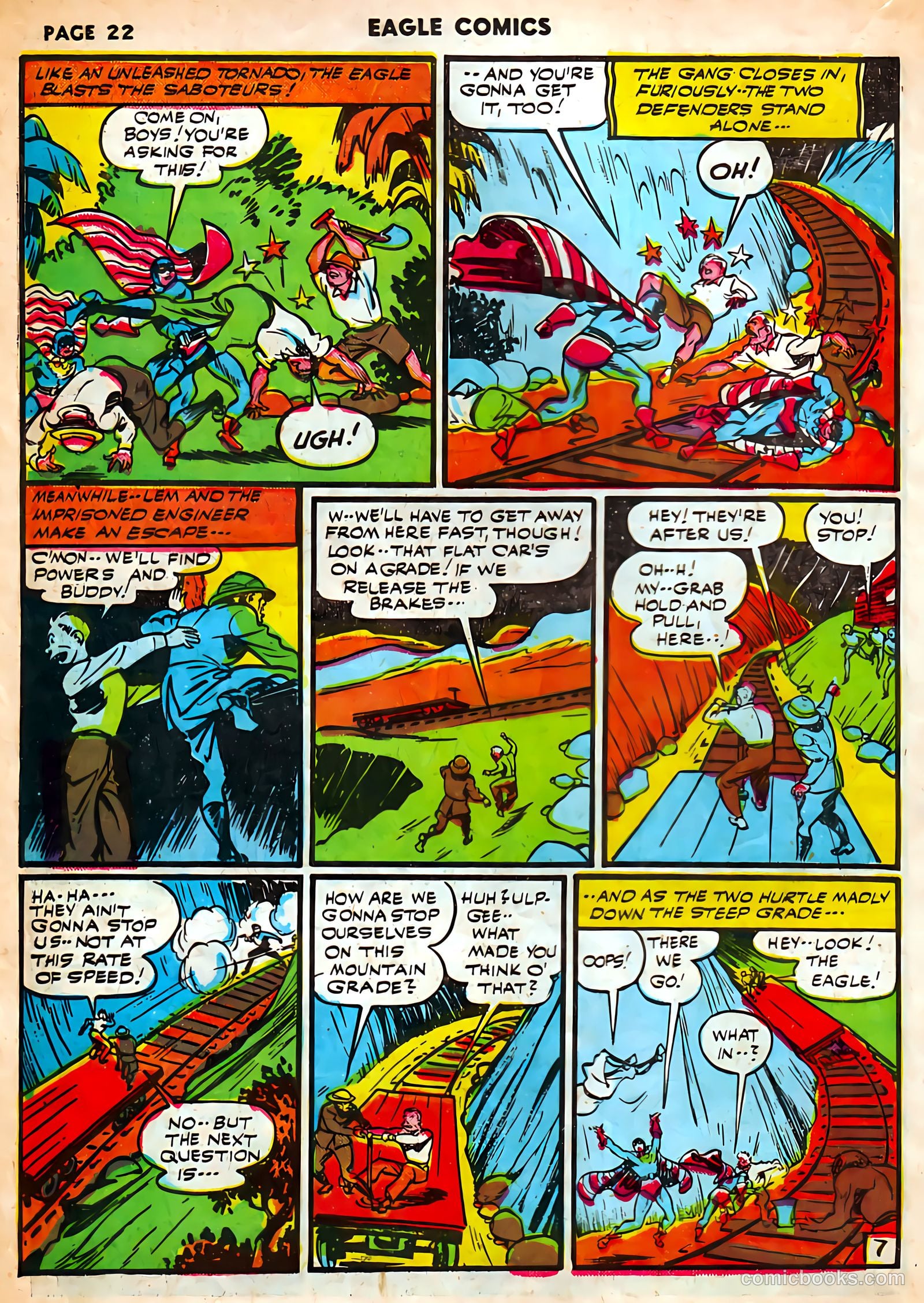 The Eagle #4 (1942) — page 23 of 65