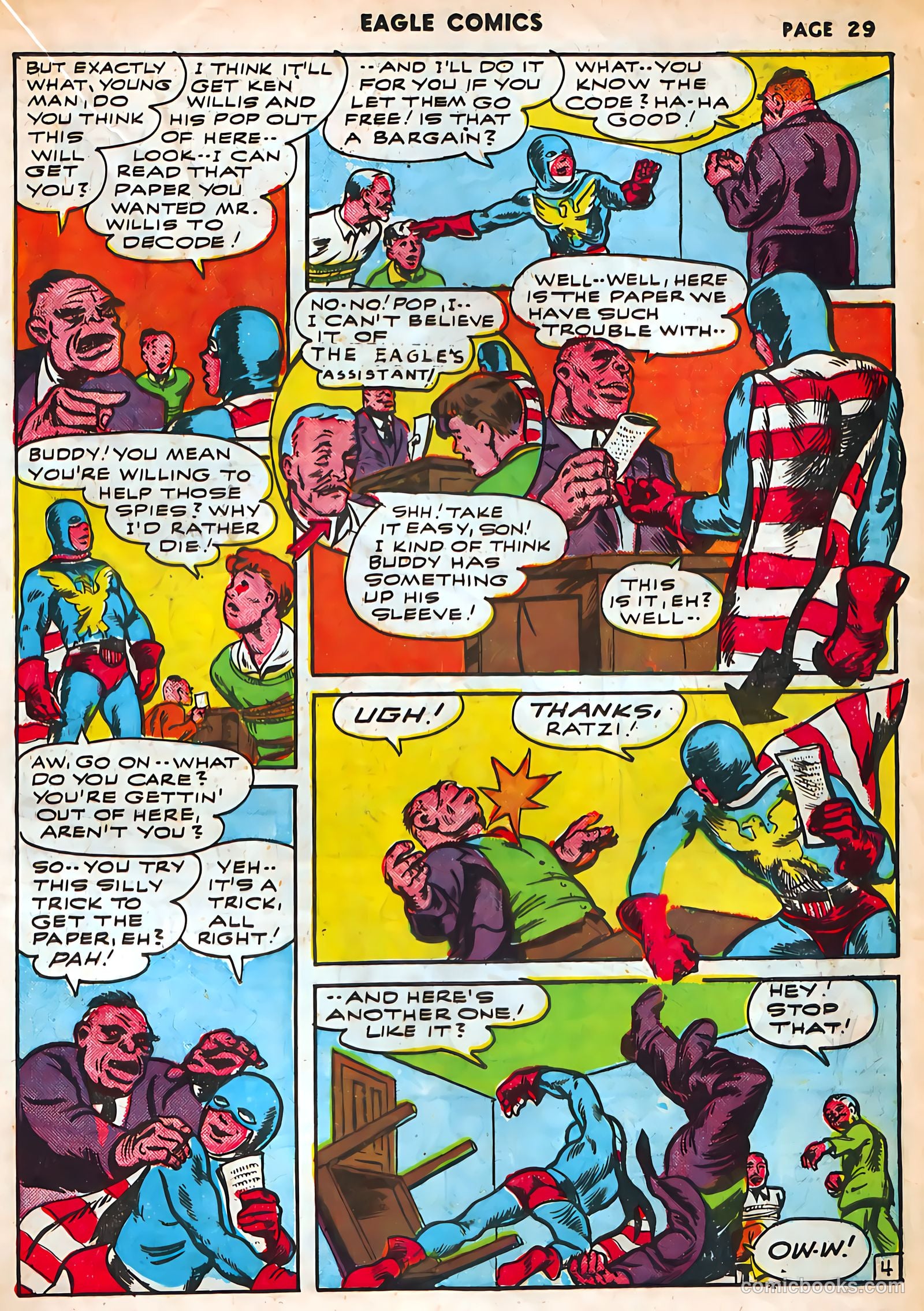 The Eagle #4 (1942) — page 30 of 65
