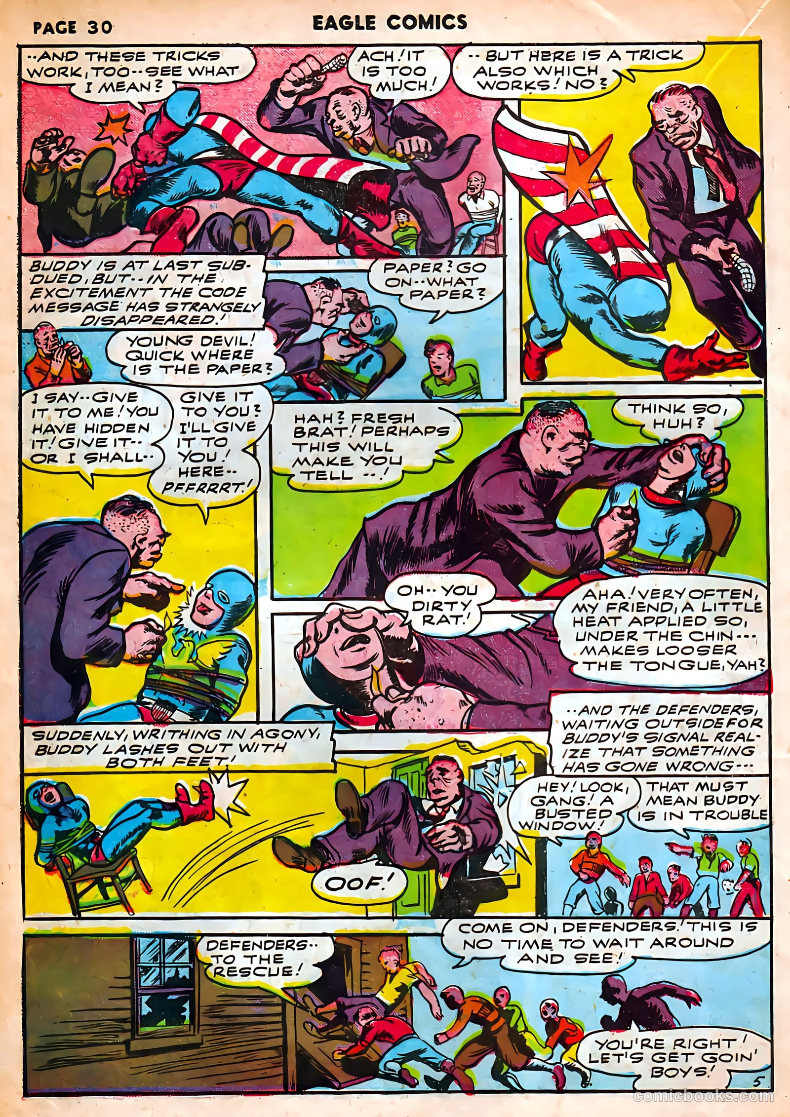 The Eagle #4 (1942) — page 31 of 65