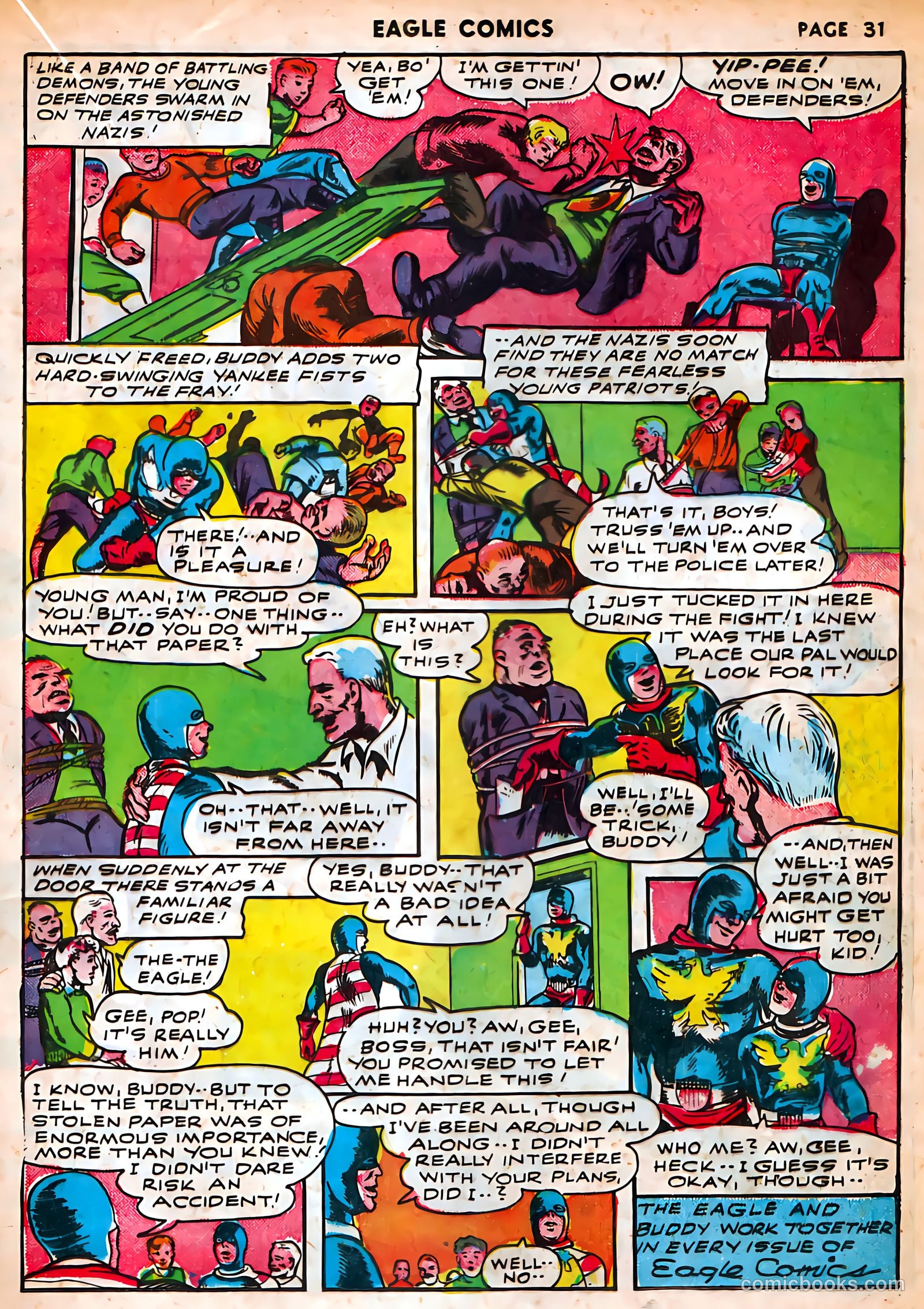 The Eagle #4 (1942) — page 32 of 65