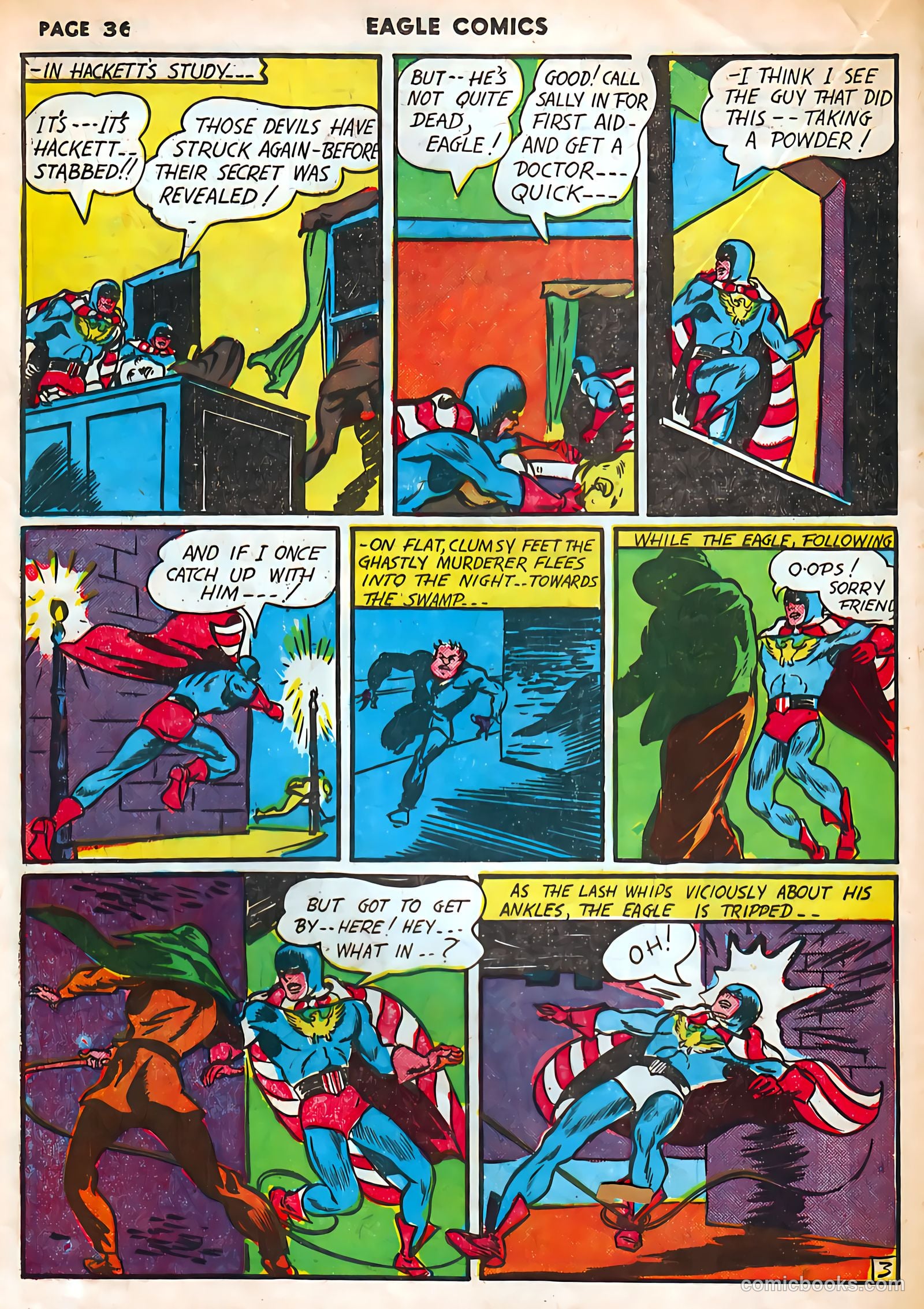 The Eagle #4 (1942) — page 36 of 65