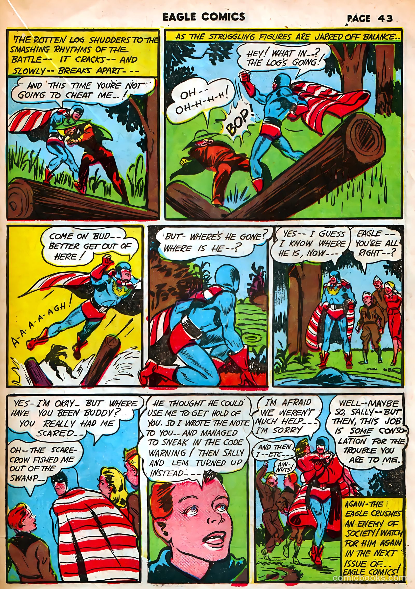 The Eagle #4 (1942) — page 43 of 65