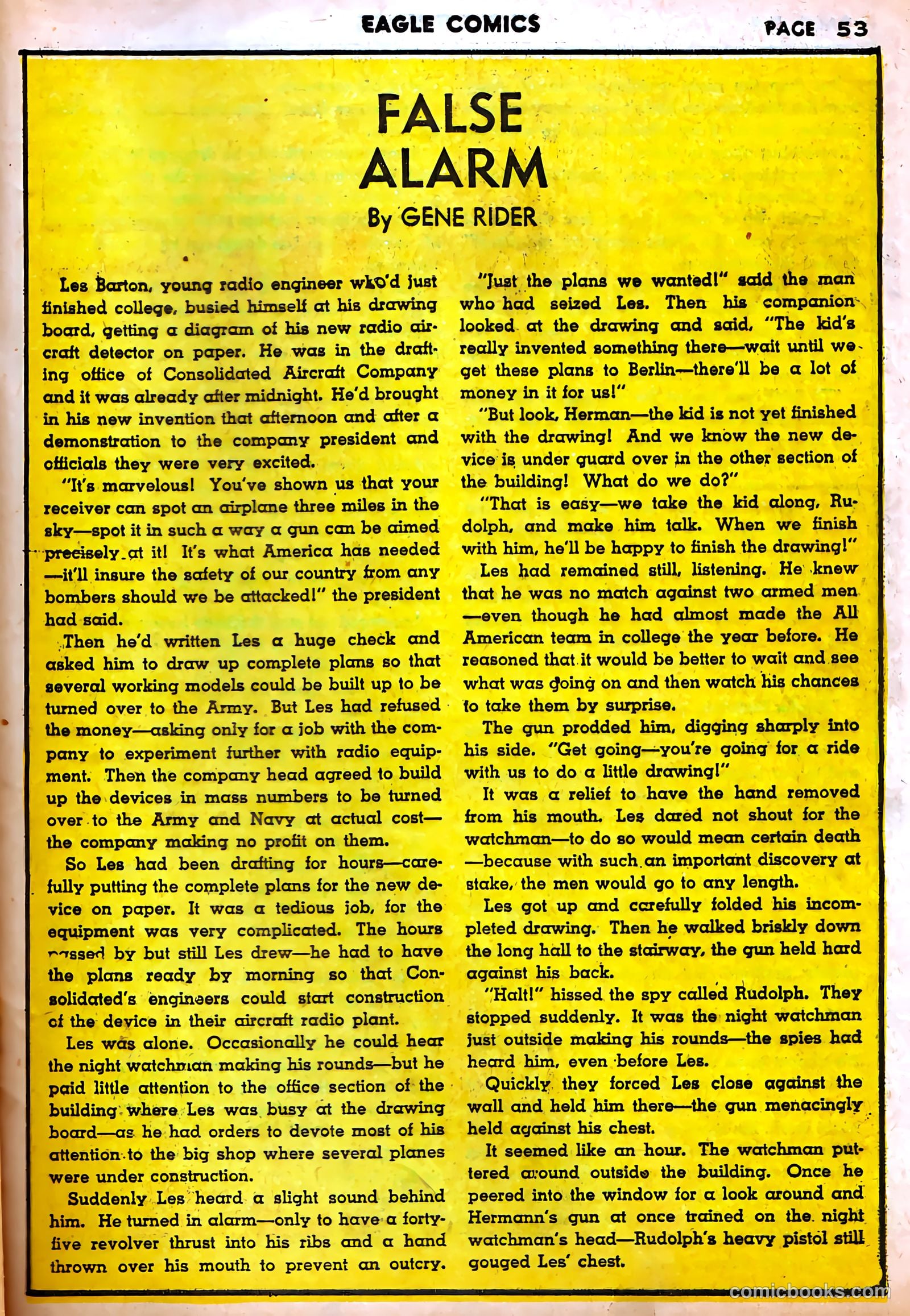 The Eagle #4 (1942) — page 53 of 65