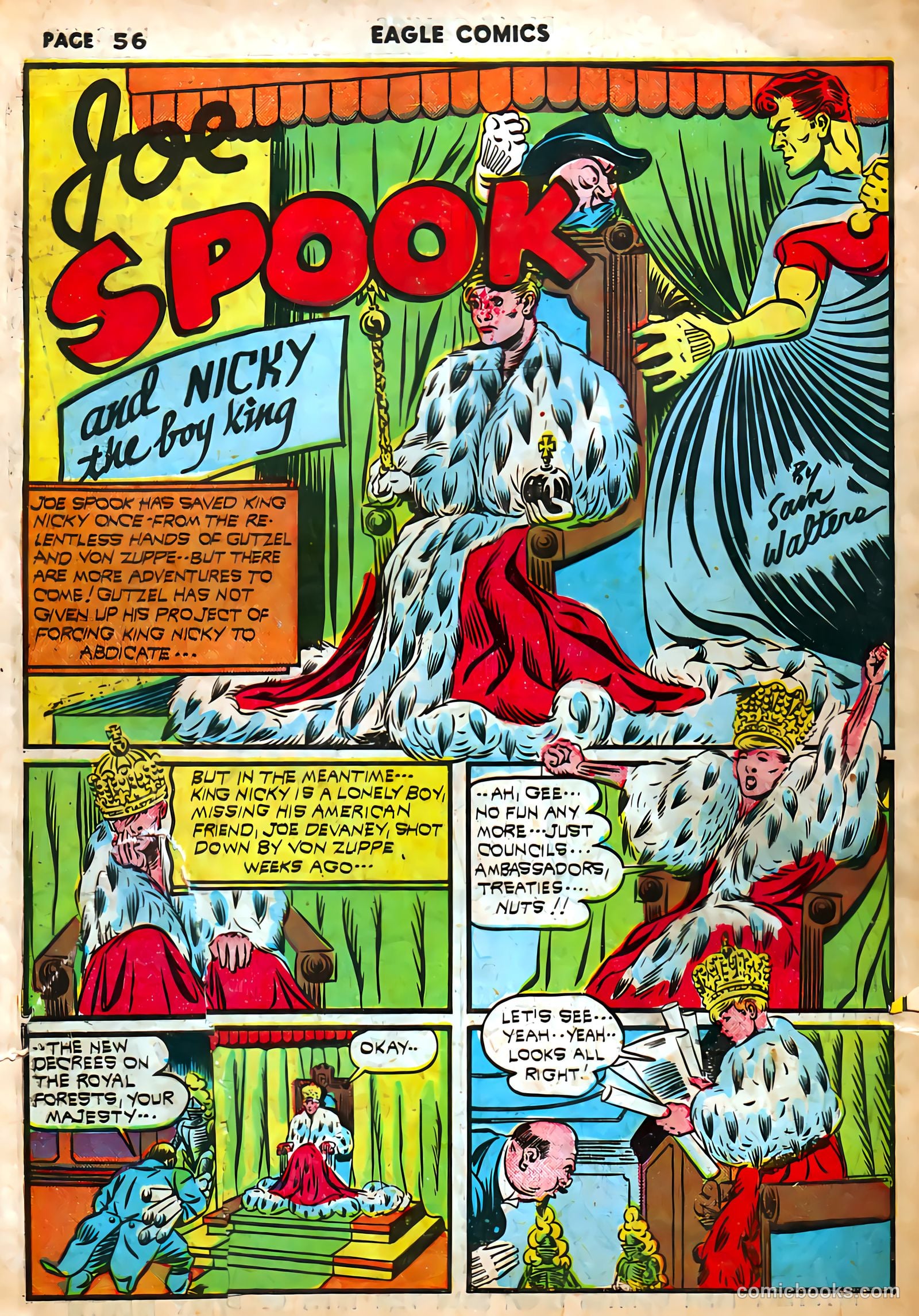 The Eagle #4 (1942) — page 56 of 65