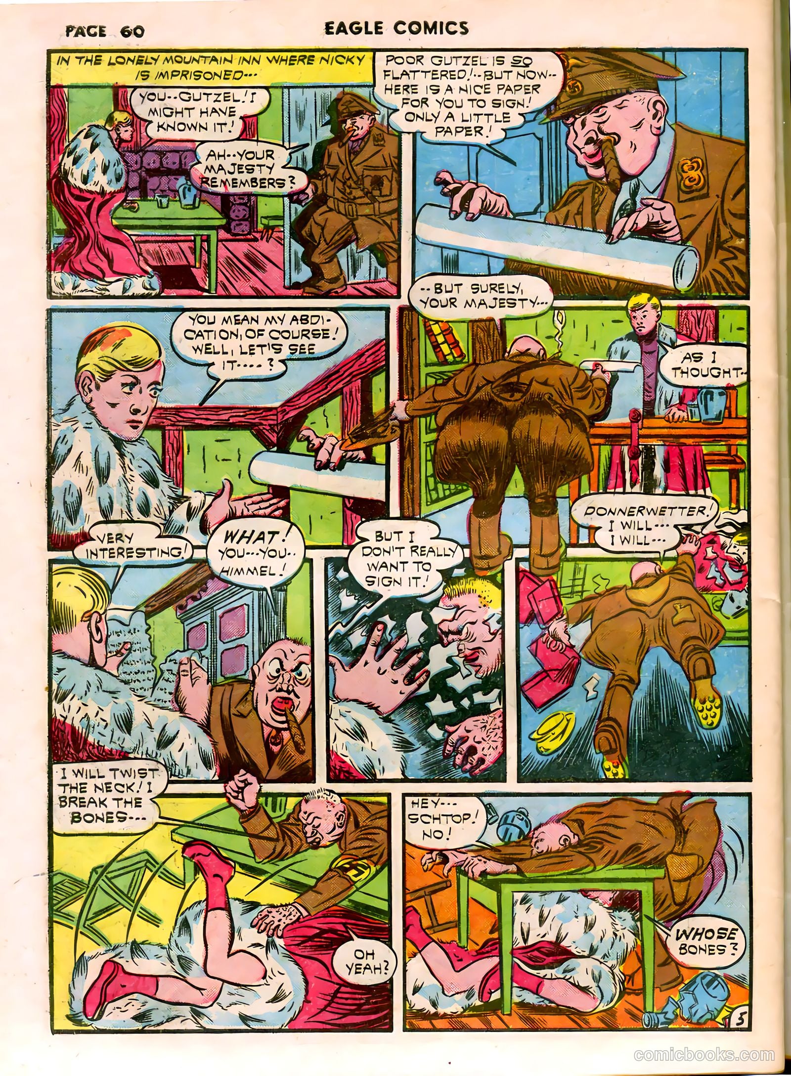 The Eagle #4 (1942) — page 60 of 65