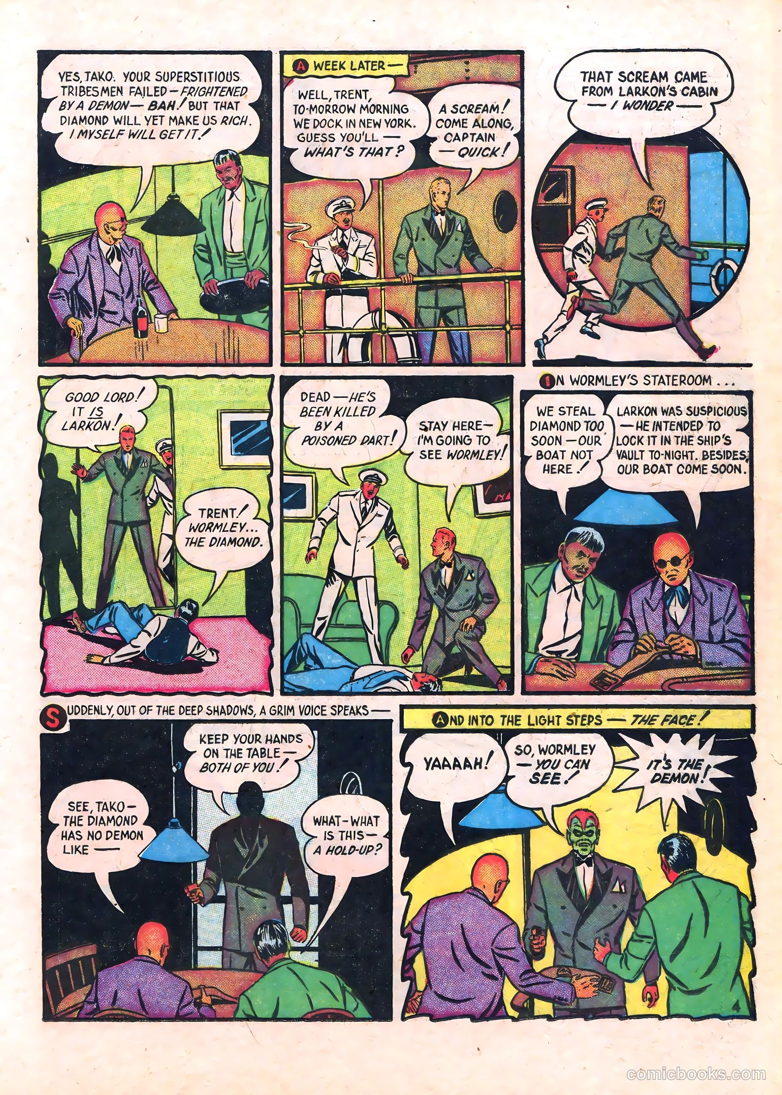 The Face #2 (1943) — page 37 of 68