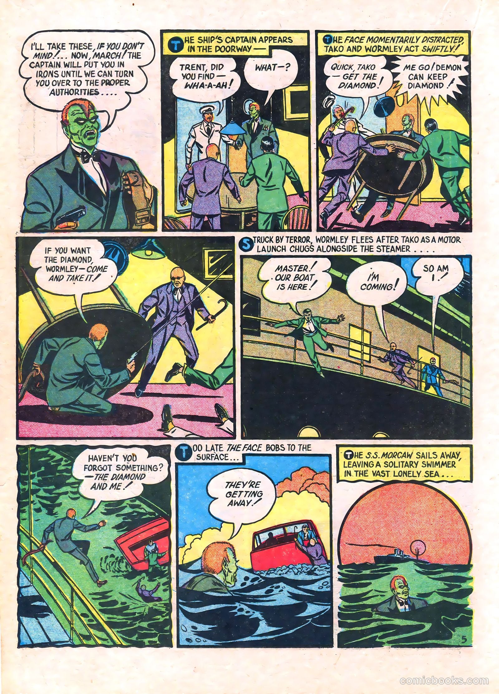 The Face #2 (1943) — page 38 of 68