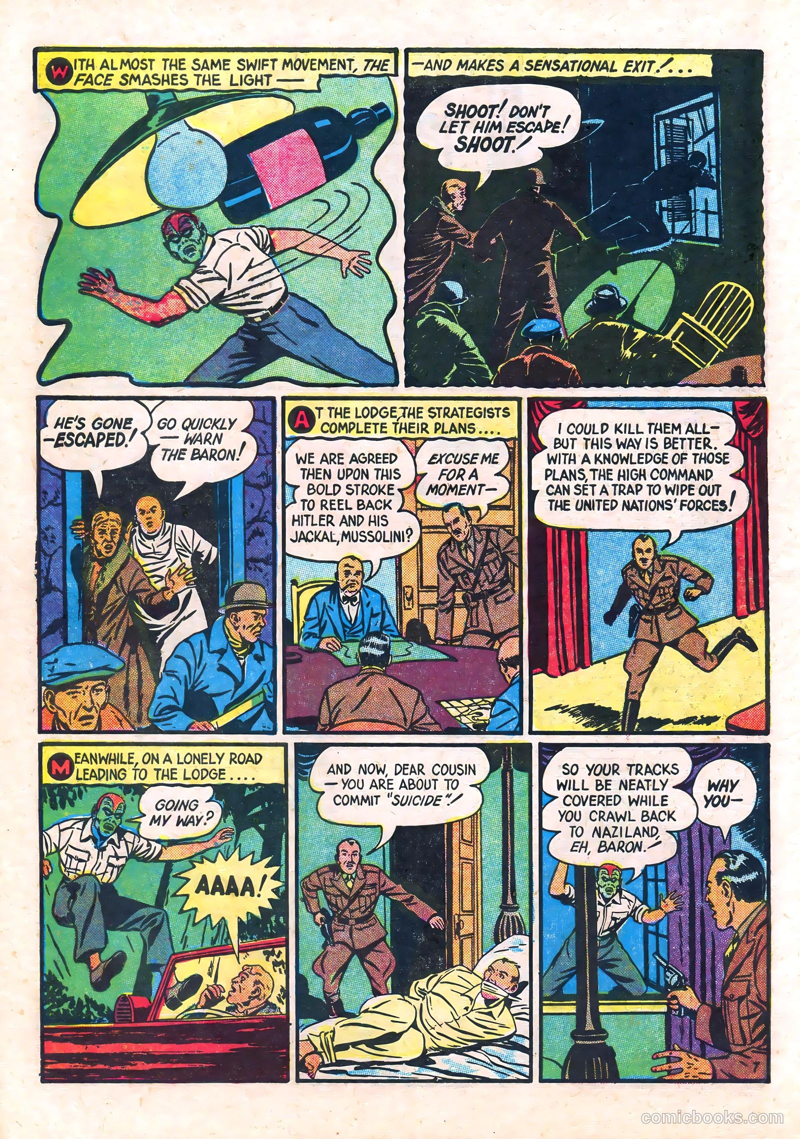The Face #2 (1943) — page 54 of 68