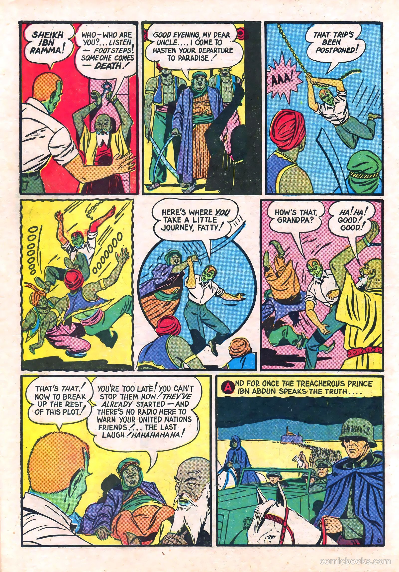 The Face #2 (1943) — page 62 of 68
