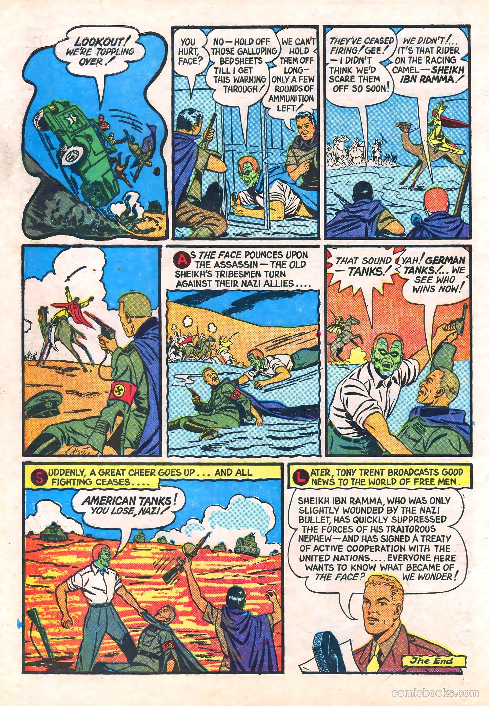The Face #2 (1943) — page 66 of 68