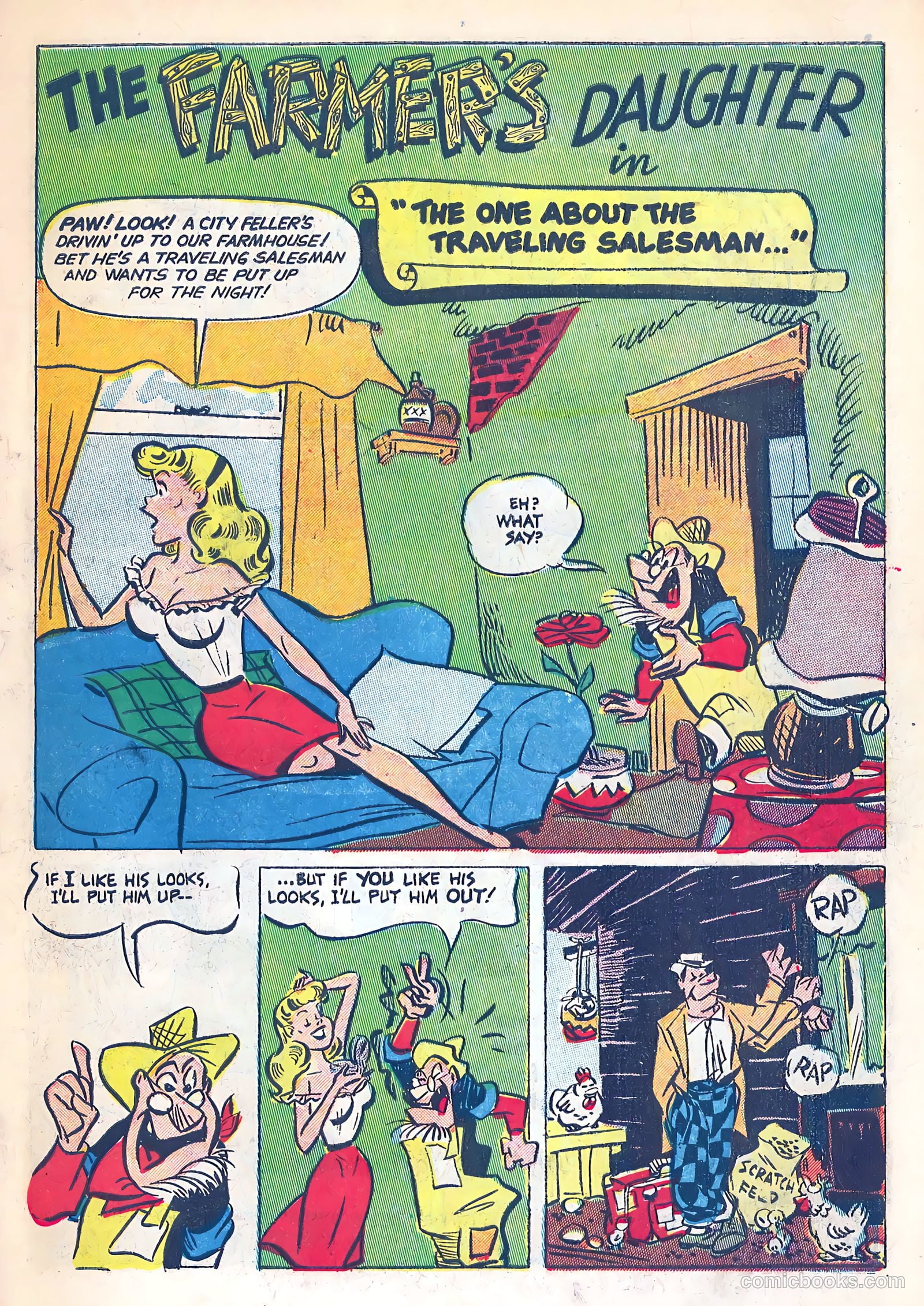 The Farmer's Daughter #1 (1954) — page 3