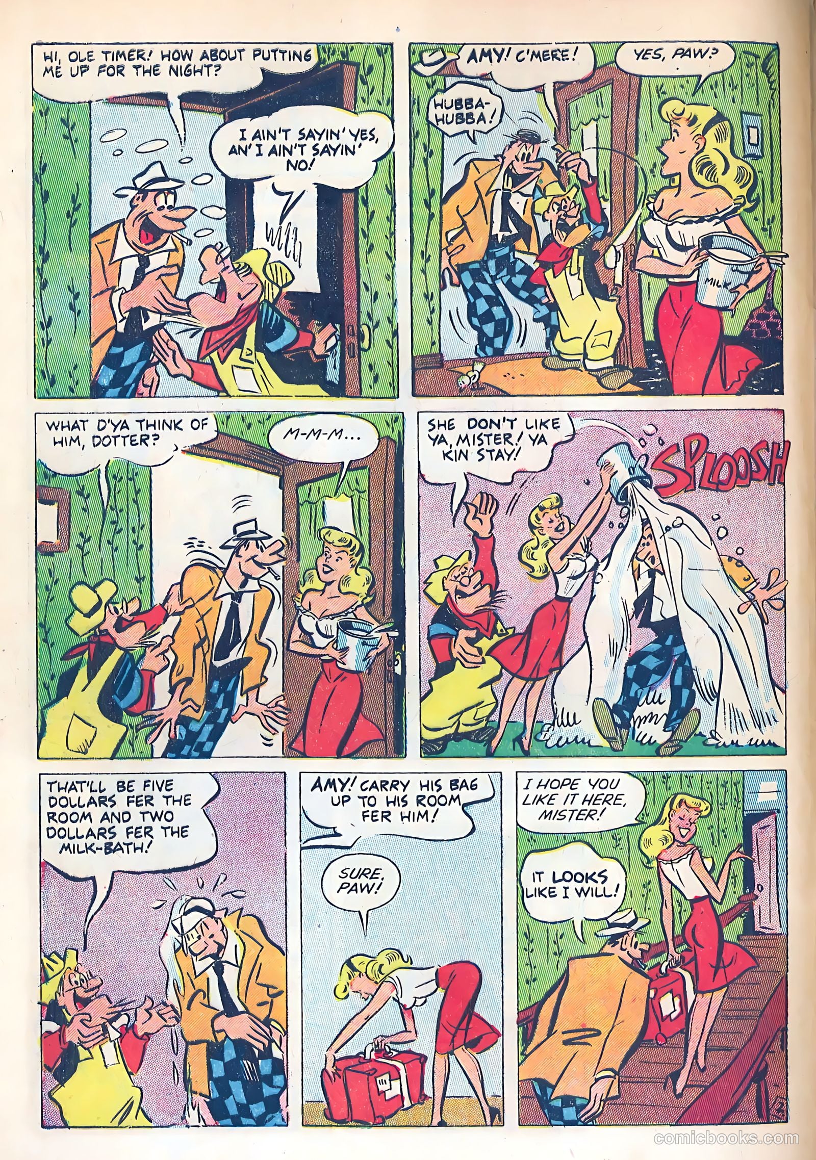 The Farmer's Daughter #1 (1954) — page 4