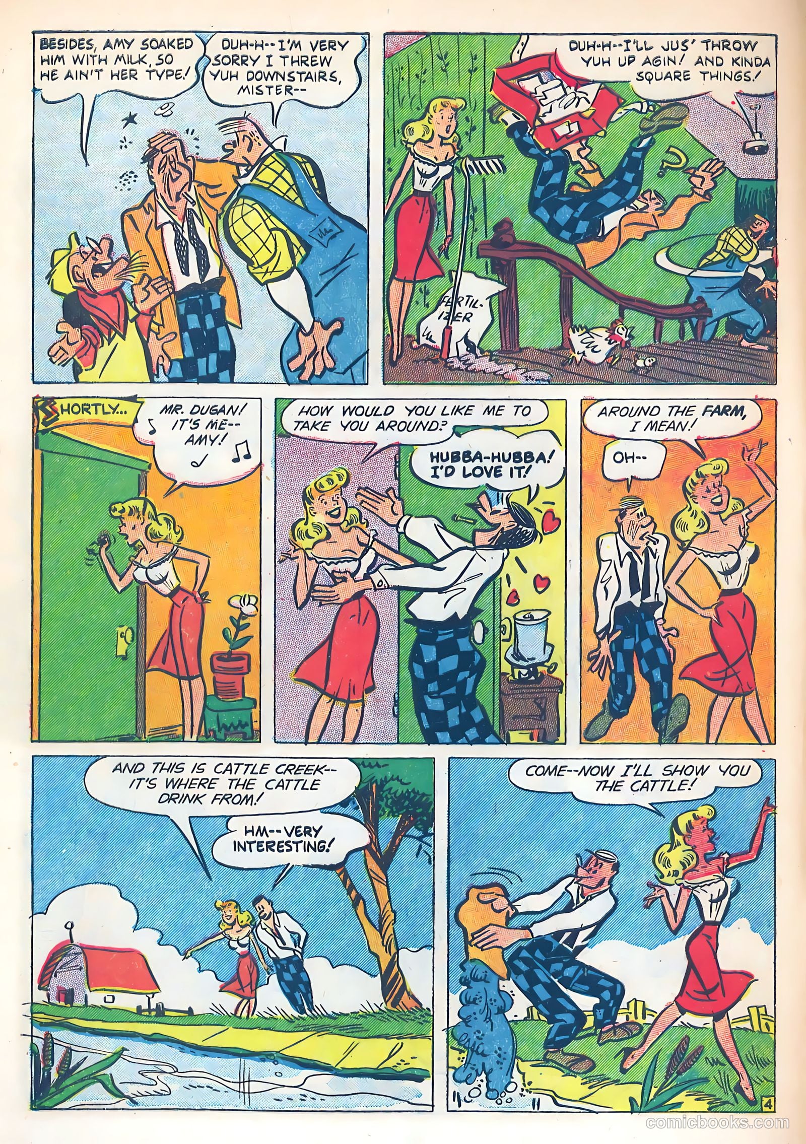 The Farmer's Daughter #1 (1954) — page 6