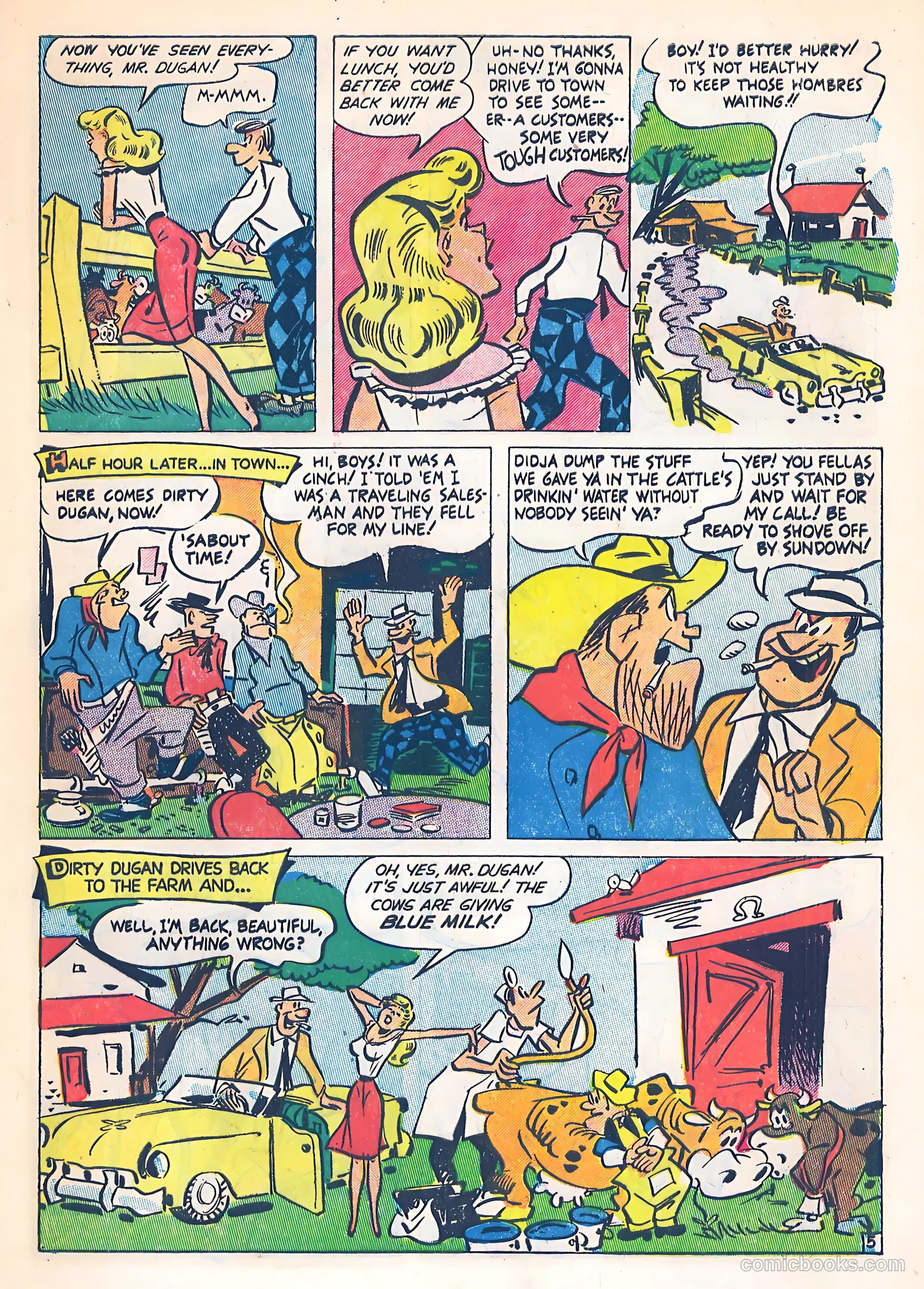 The Farmer's Daughter #1 (1954) — page 7