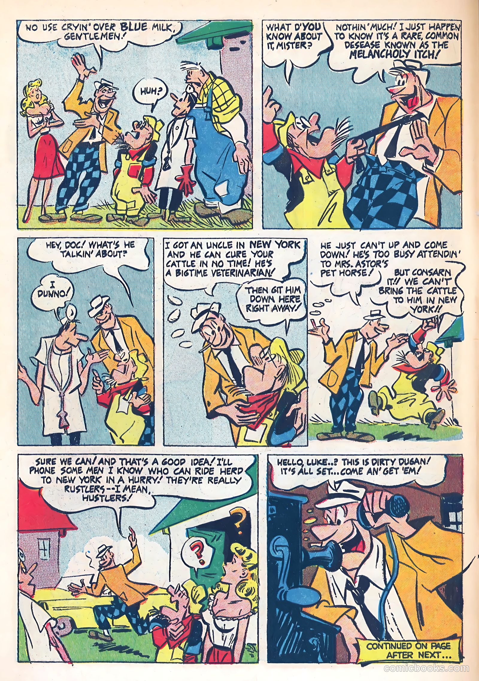 The Farmer's Daughter #1 (1954) — page 8