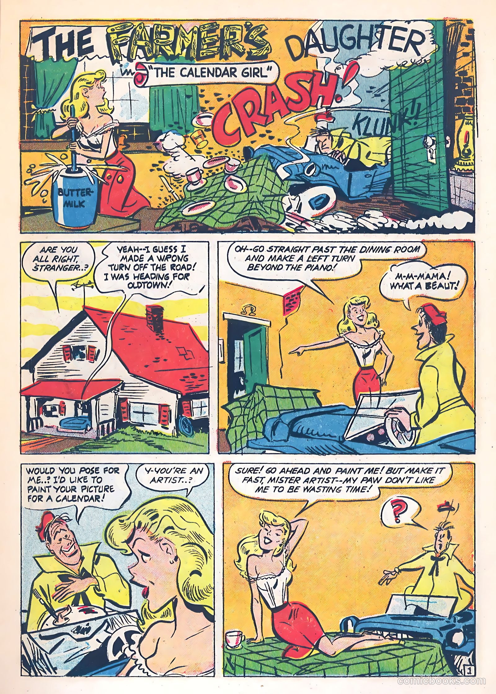 The Farmer's Daughter #1 (1954) — page 13