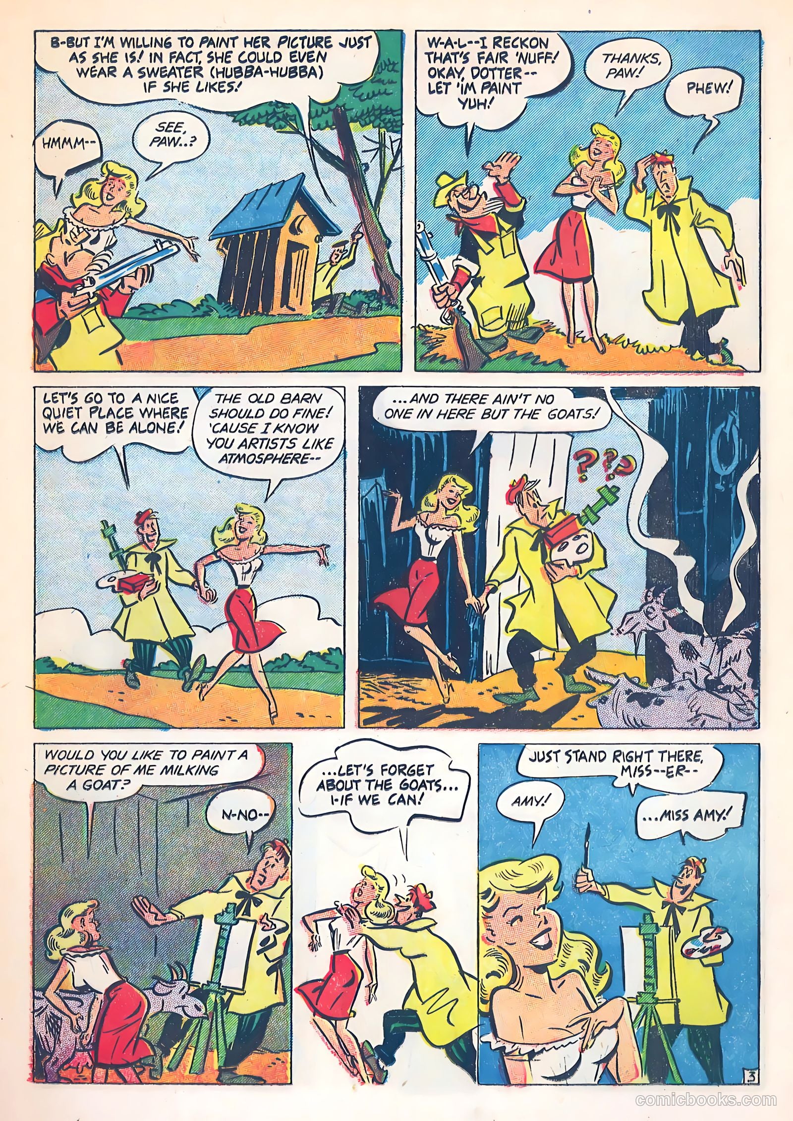 The Farmer's Daughter #1 (1954) — page 15